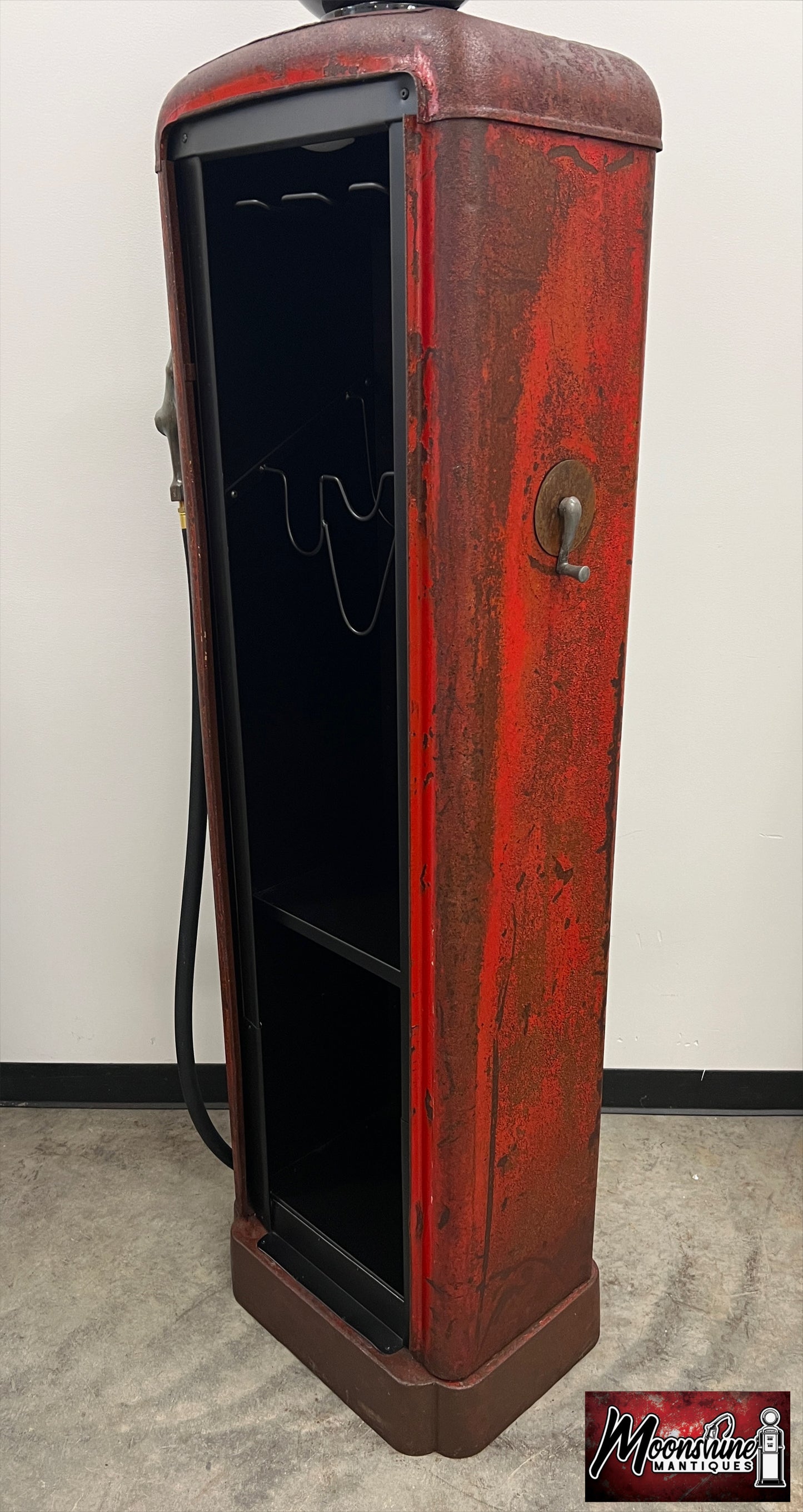1930’s FORD MUSTANG Gilbarco Gas Pump Wine Cabinet - Home / Bar Decor - Free Shipping!