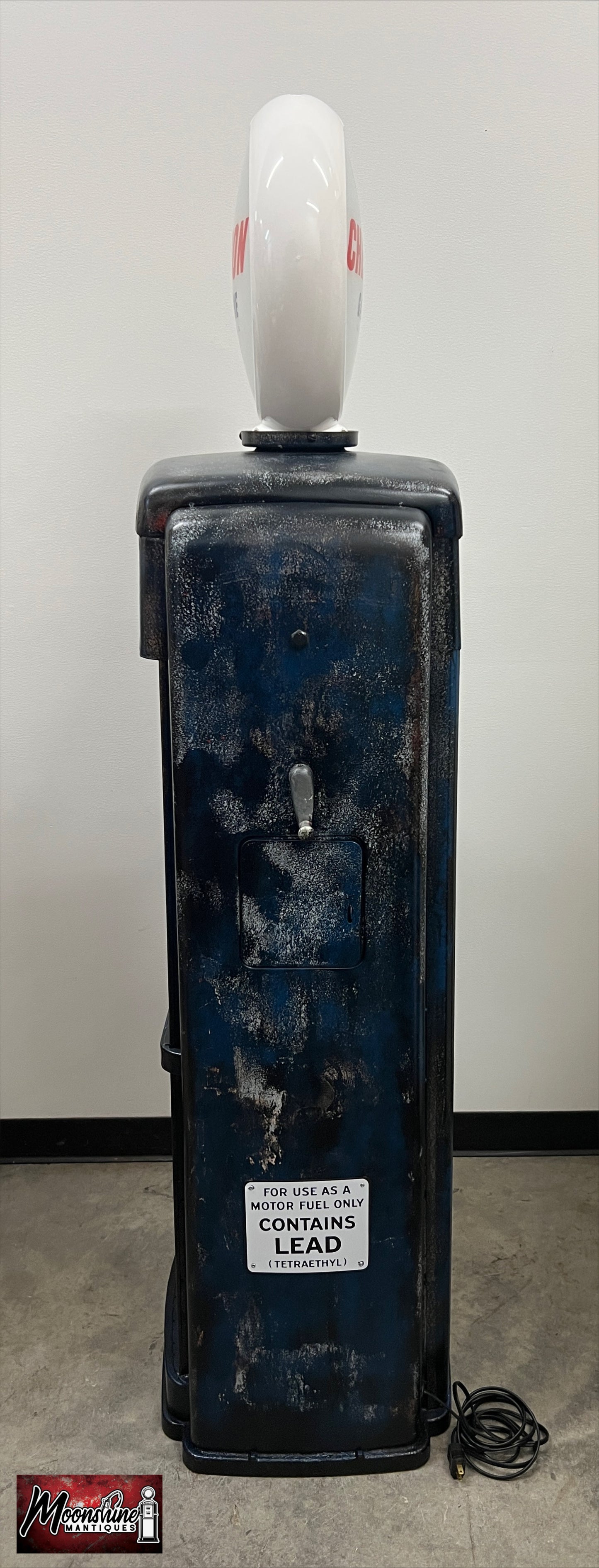 Rustoration 1950’s CHEVRON GASOLINE Tokheim Gas Pump w/ Shelves - Shipping Available!