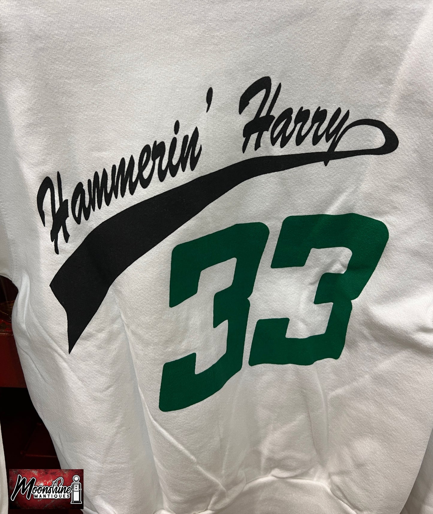Vtg. 1990's HARRY GANT Skoal Bandit Autographed Sweatshirt - Medium - Free Shipping!
