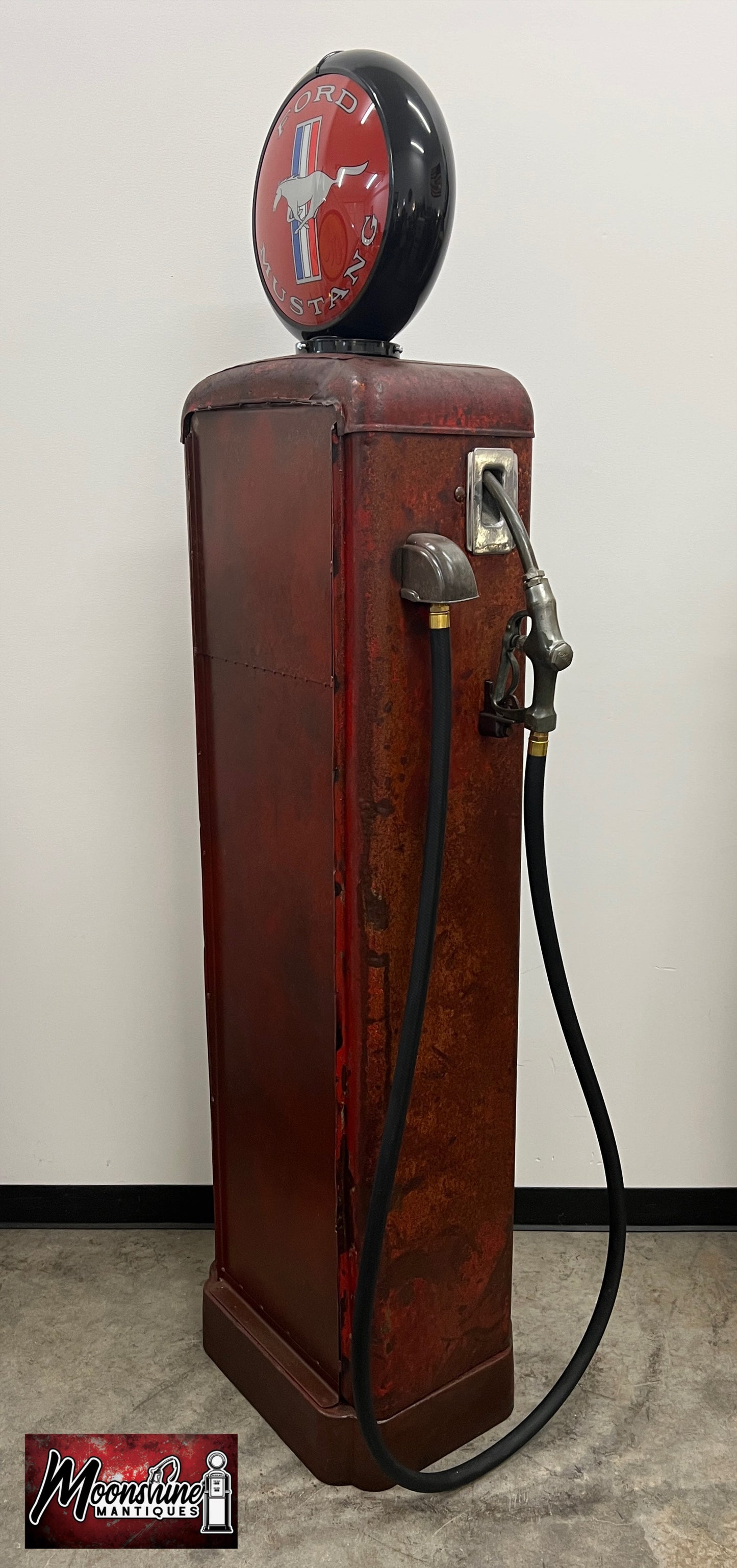 1930’s FORD MUSTANG Gilbarco Gas Pump Wine Cabinet - Home / Bar Decor - Free Shipping!