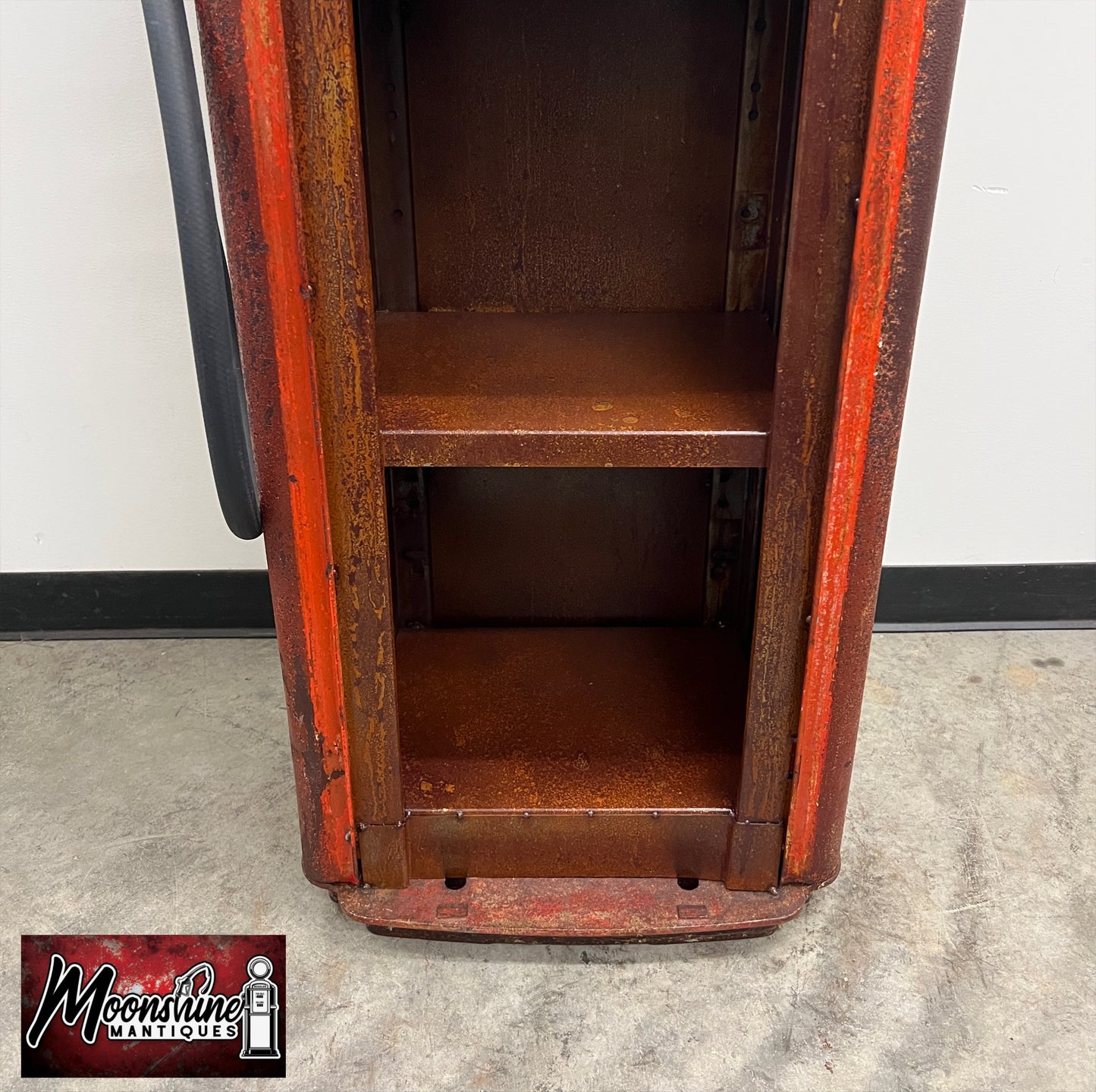 Rustoration 1950's TROPICAL GASOLINE Gilbarco Gas Pump w/ Shelves - Mancave Decor - Free Shipping!