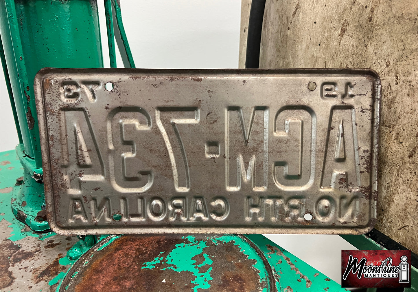 Vtg. 1973 NORTH CAROLINA License Plate / Tag - Free Shipping!