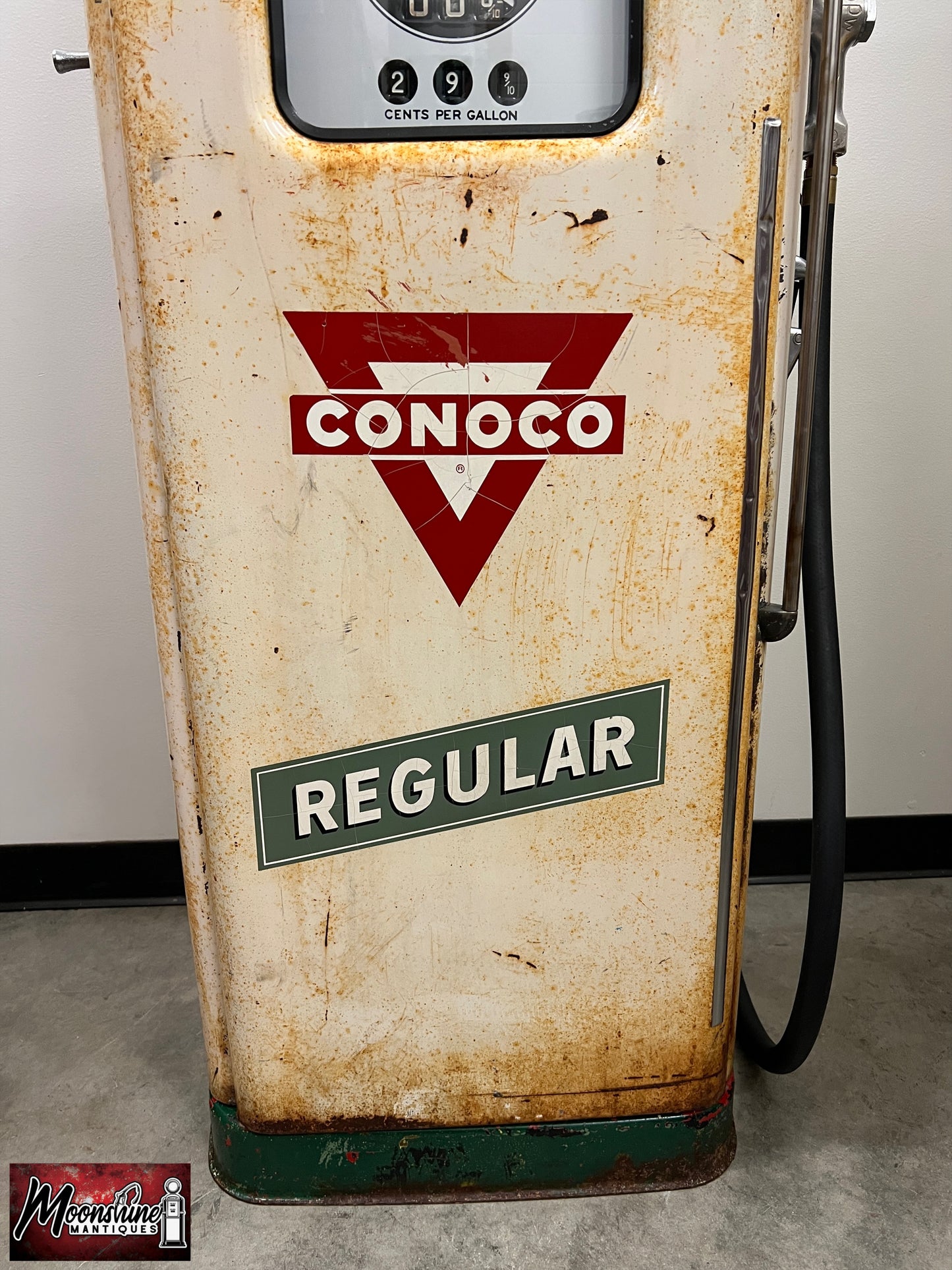 Rustoration 1950’s CONOCO Wayne 80 Gas Pump - Shipping Available!