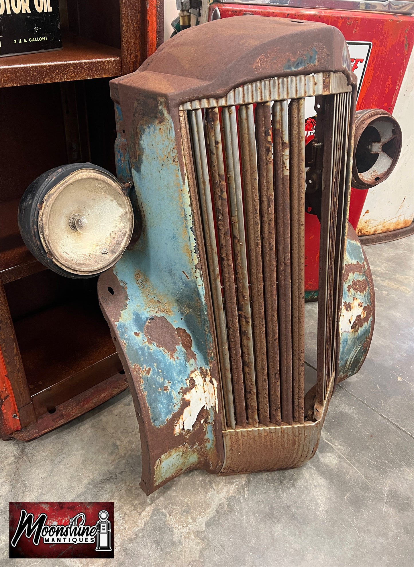 1937 PACKARD Grille Shell w/ Headlights - Free Shipping!