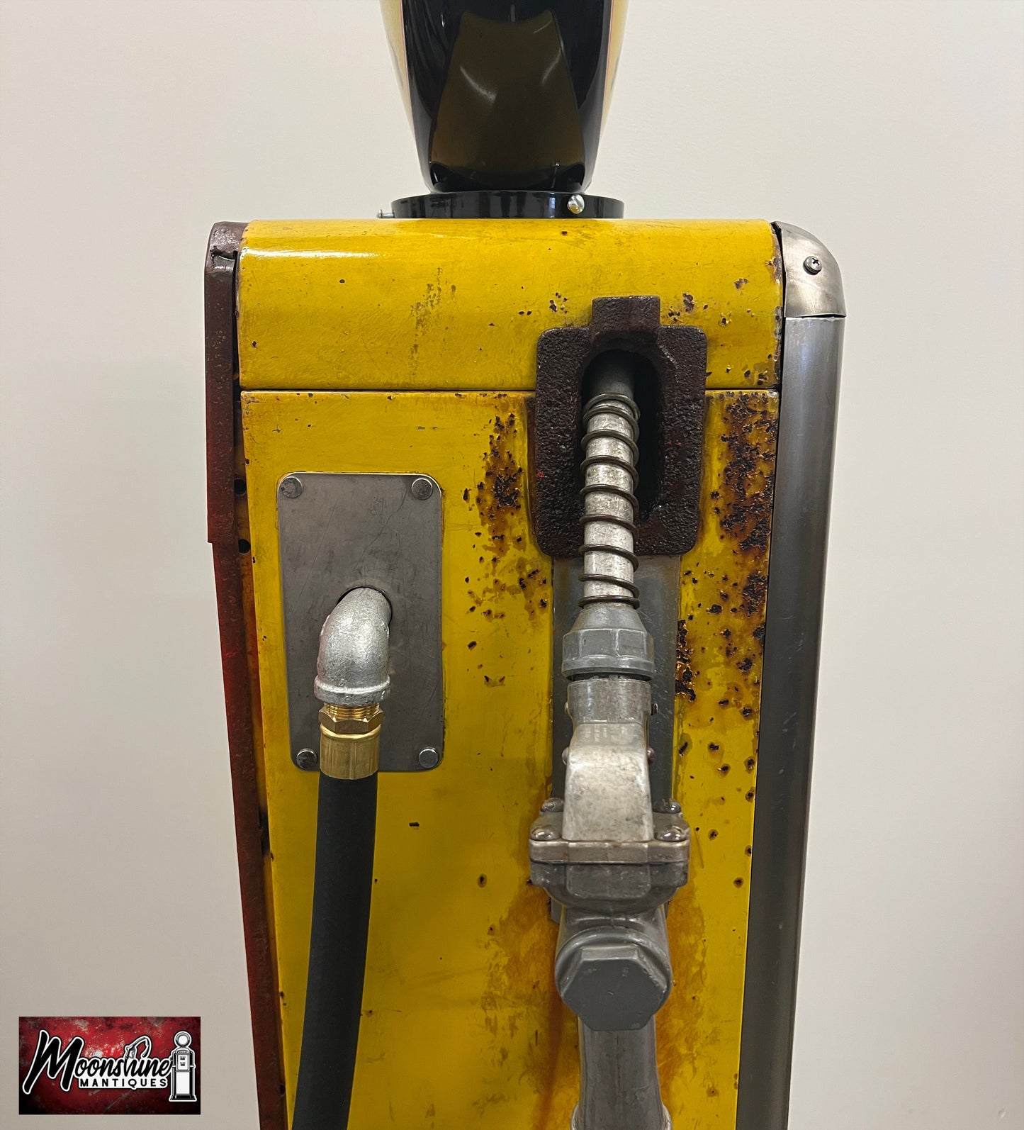 Rustoration 1940’s INDIAN MOTORCYCLES Bowser Gas Pump w/ Shelves - Free Shipping!