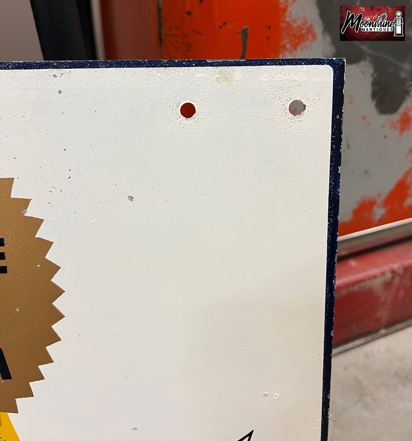 Vtg. SERVICE STATION Award Winner Sign - Gas & Oil - Free Shipping!