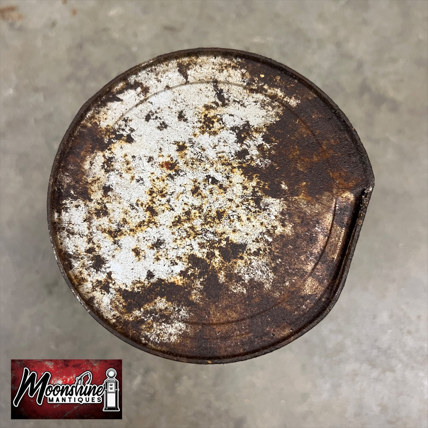 1950’s HARRIS Motor Oil Can 1 qt. - Free Shipping!