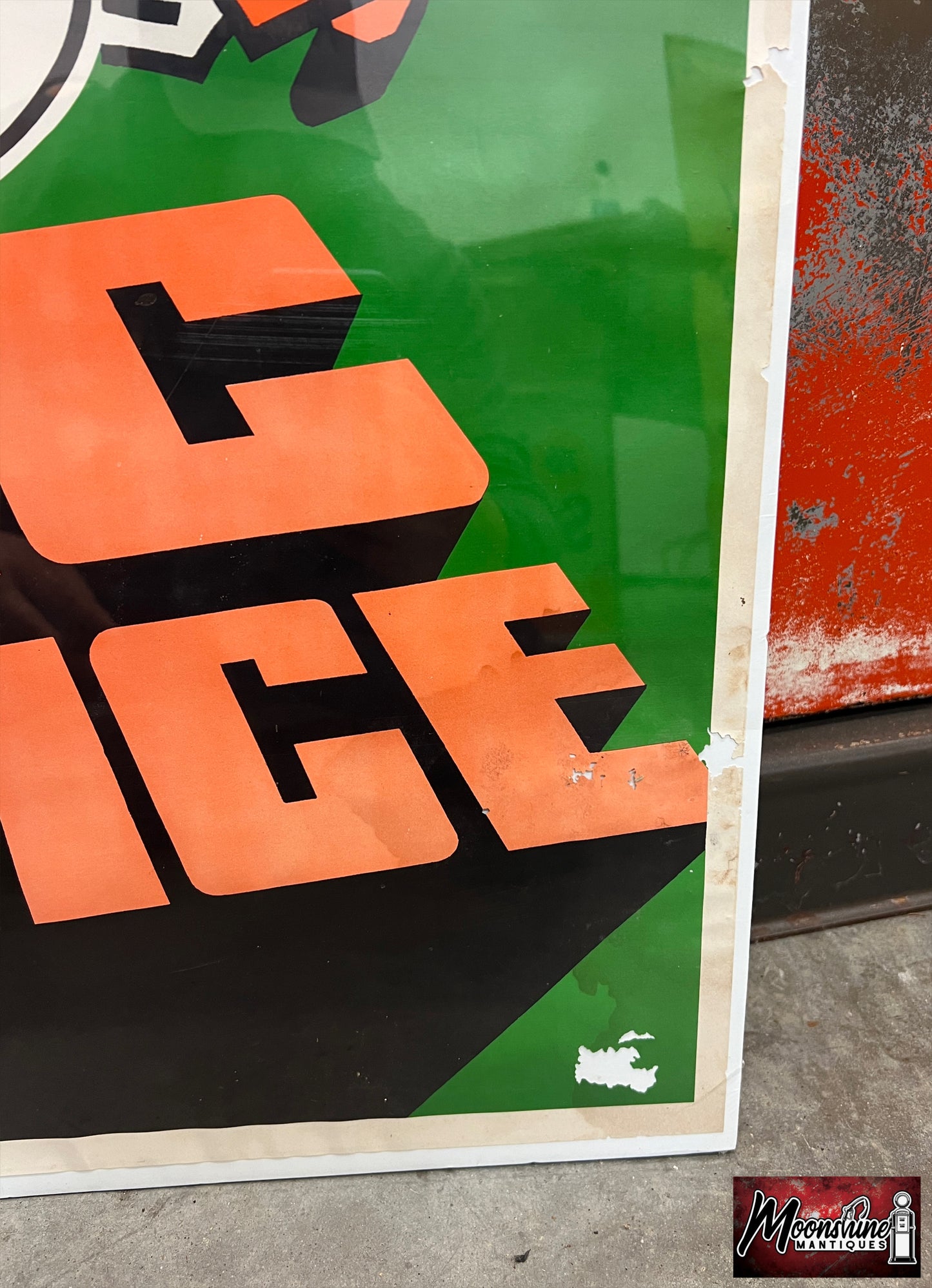 1950's GMC SERVICE / GM Guardian Maintenance Dealership Poster / Sign #1
