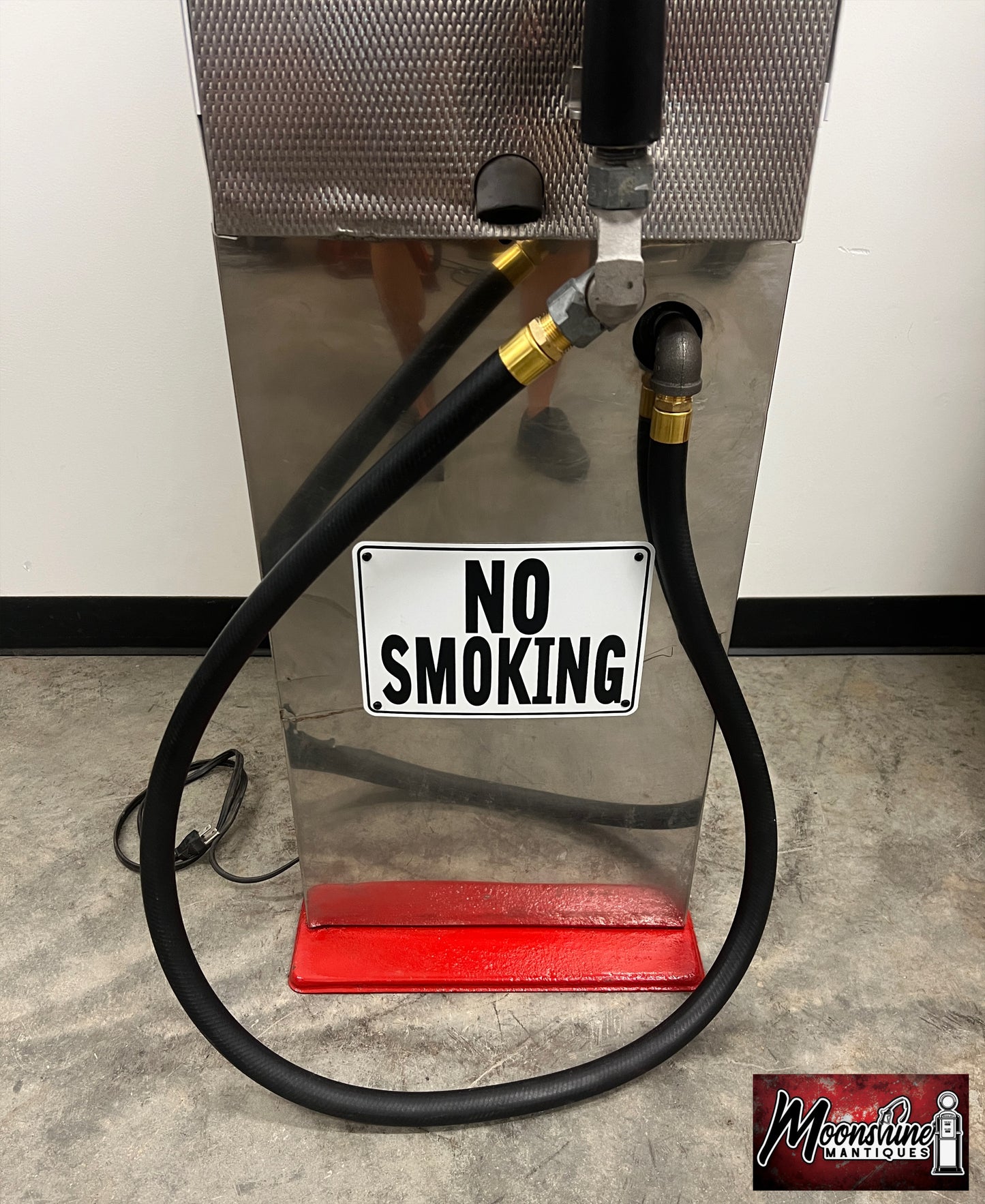 Custom 1960’s PHILLIPS 66 Bennett Gas Pump w/ Display Shelves - Free Shipping!