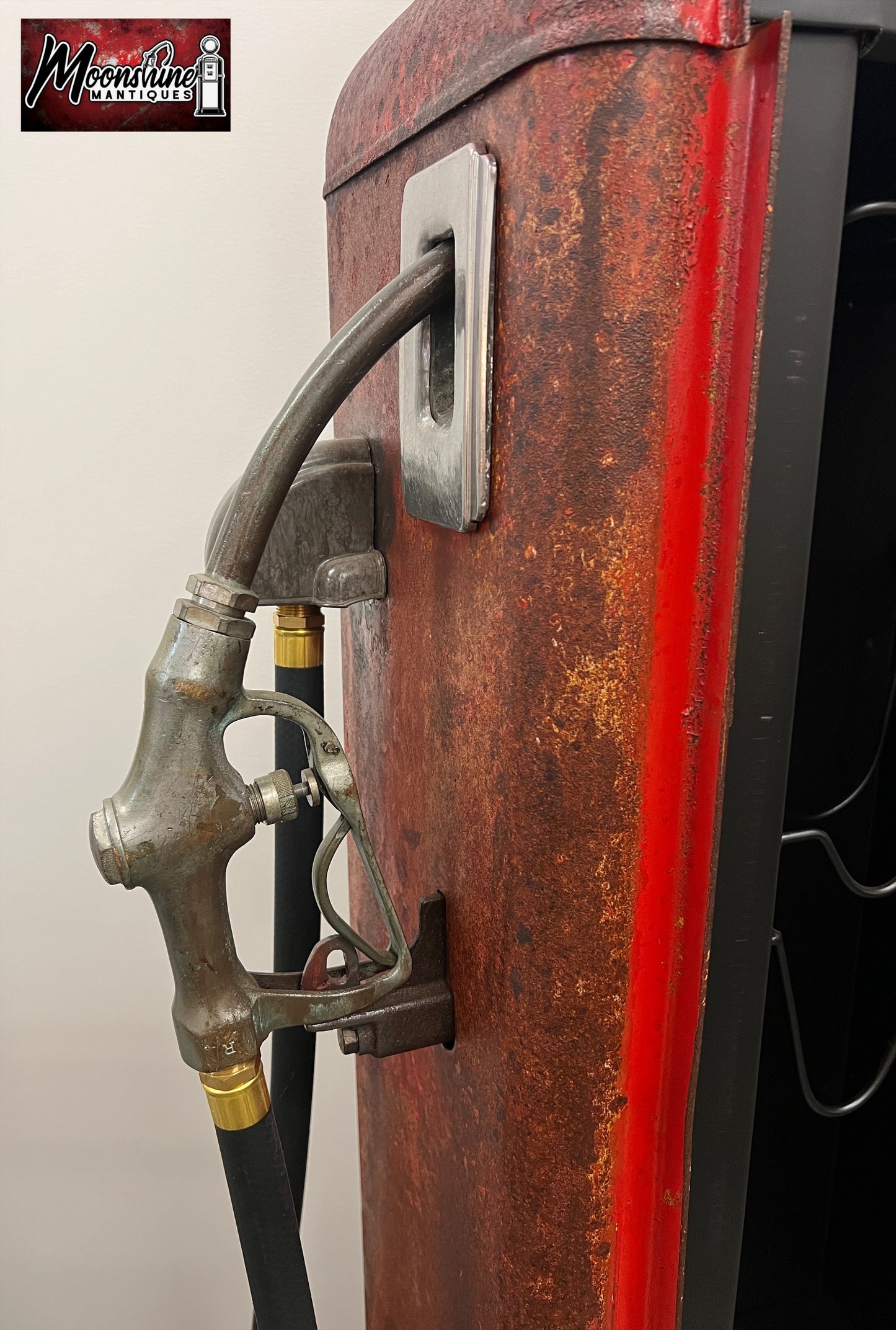 1930’s MAGNOLIA GASOLINE Gilbarco Gas Pump Wine Cabinet - Home / Bar Decor - Free Shipping!