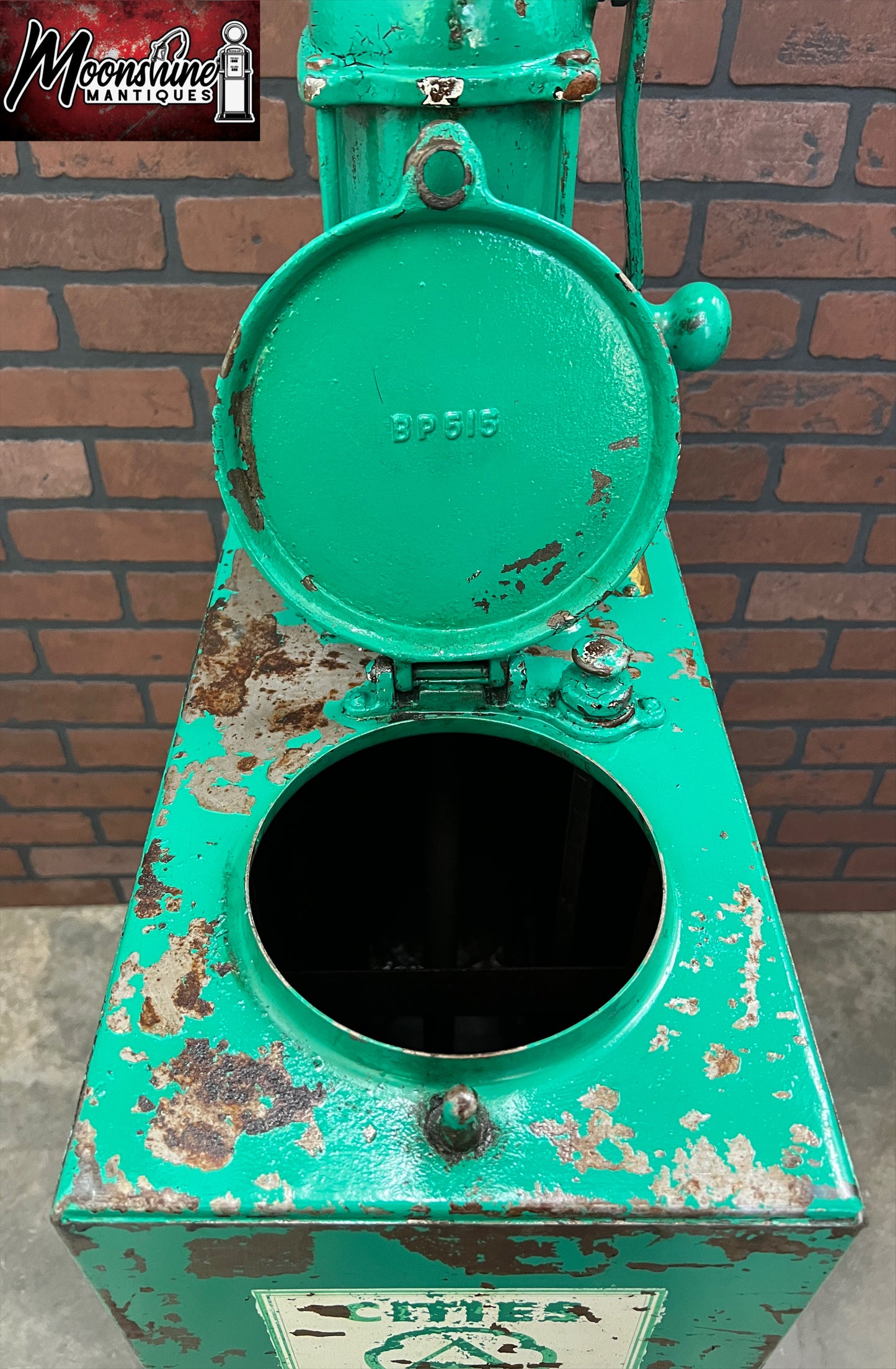 1930’s CITIES SERVICE Bennett Oil Pump Lubester - Free Shipping!