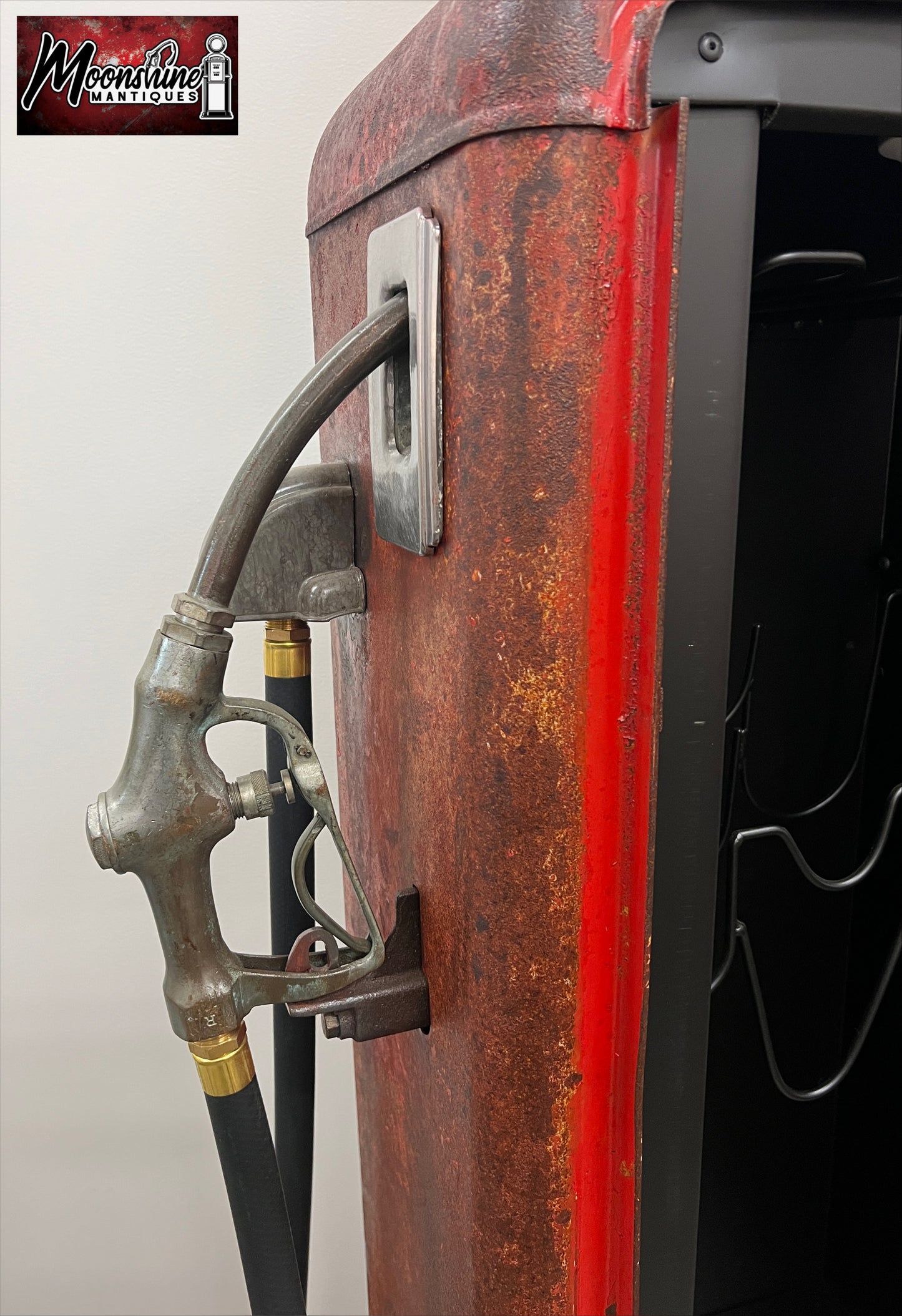 1930’s ROUTE 66 Gilbarco Gas Pump Wine Cabinet - Home / Bar Decor - Free Shipping!