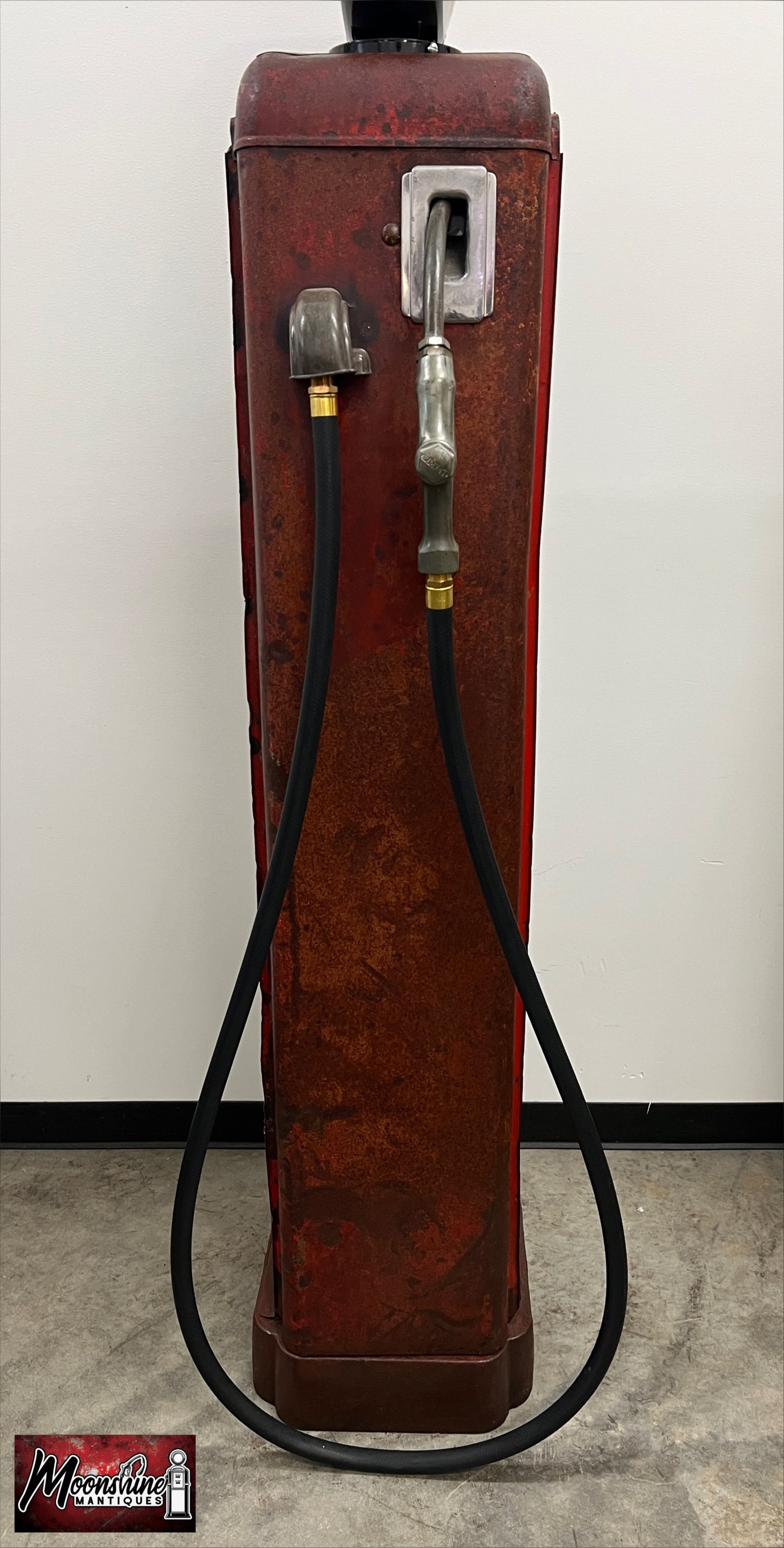 1930’s SHELL GASOLINE Gilbarco Gas Pump Wine Cabinet - Home / Bar Decor - Free Shipping!