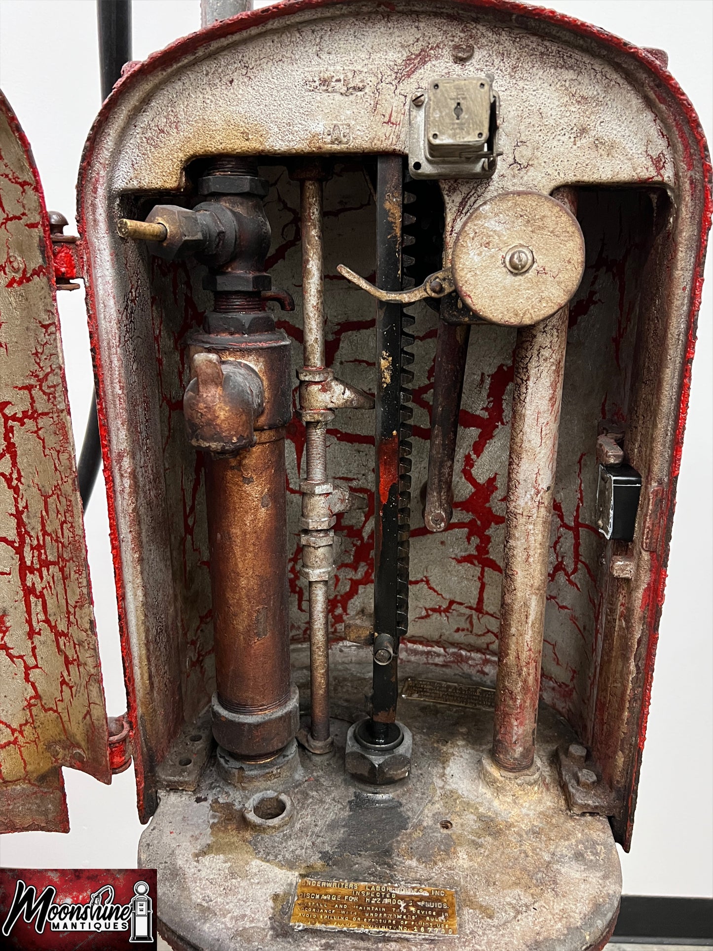 1908 Gilbert Barker G&B Model 88 Pre Visible Curb Gas Pump - Standard Oil Co. - Free Shipping!