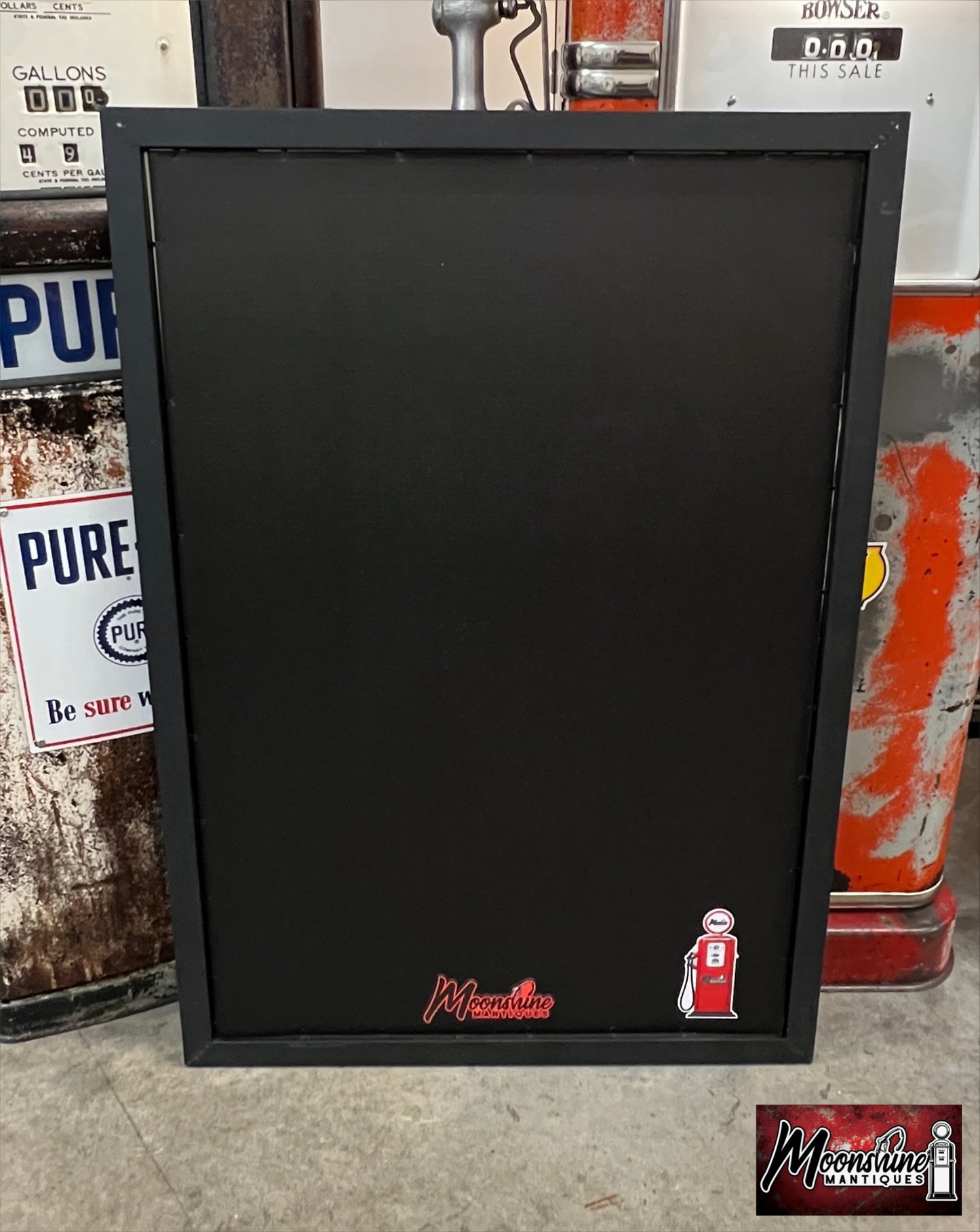 Vtg. 1970’s PHILLIPS 66 Trop Artic Motor Oil Framed Poster / Sign - Free Shipping!