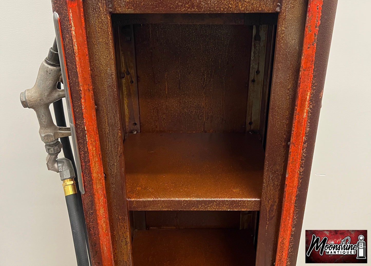 Rustoration 1950's TROPICAL GASOLINE Gilbarco Gas Pump w/ Shelves - Mancave Decor - Free Shipping!
