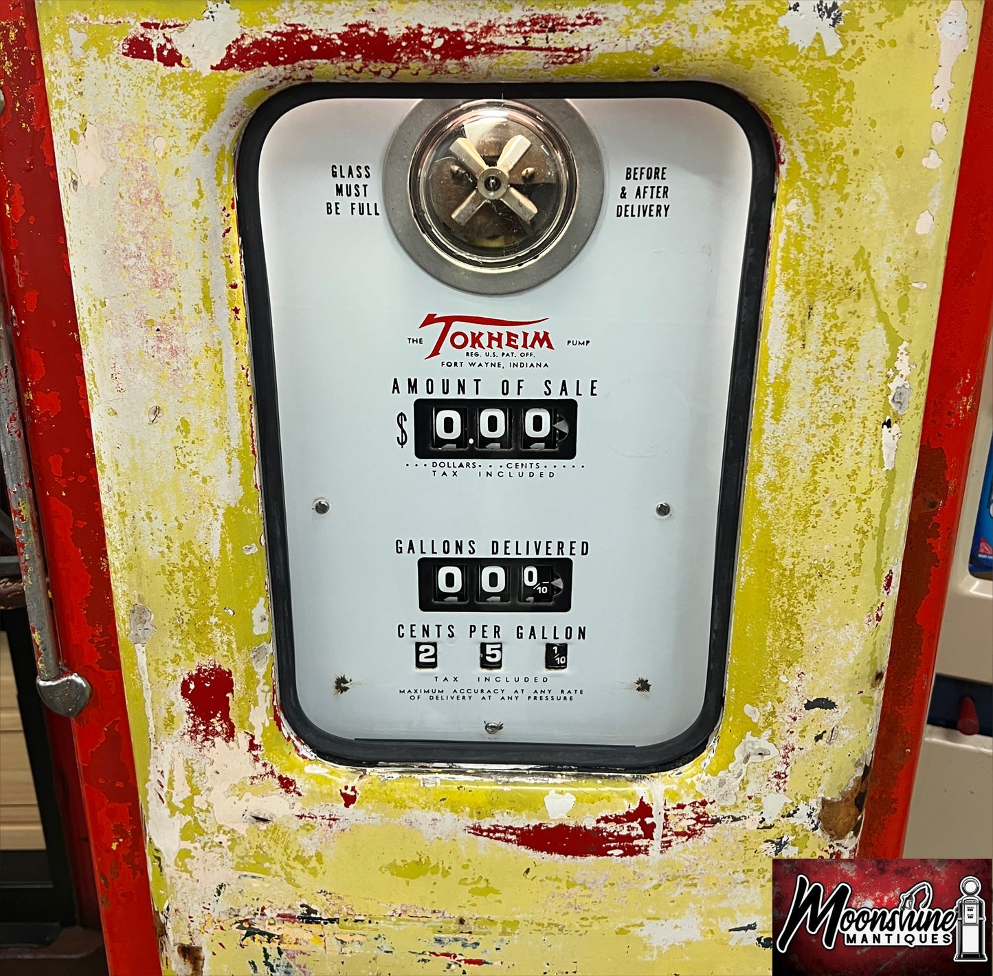 Rustoration 1940’s TEXACO ETHYL Tokheim 39 Gas Pump - Shipping Available!