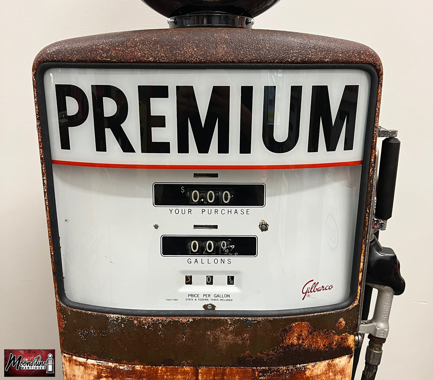 1950’s PENNZOIL Rat Rod Garage Gilbarco Gas Pump - Rustoration - Shipping Available!