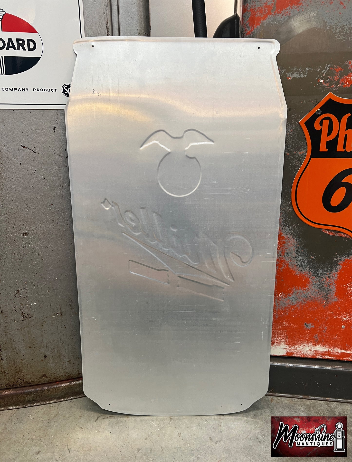 Vtg. MILLER HIGH LIFE Beer Can Bar Sign - Free Shipping!