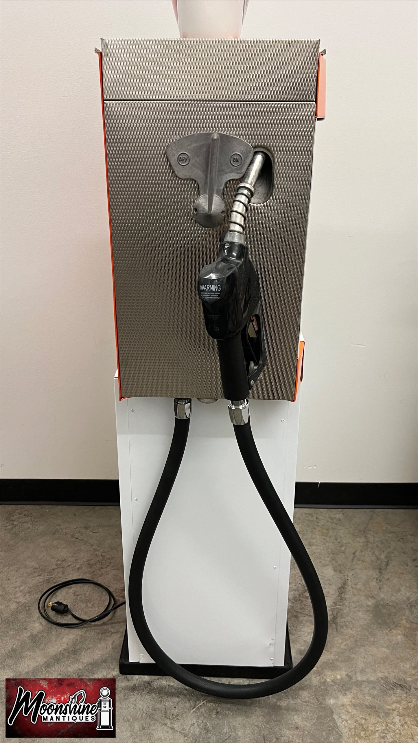 Custom 1960’s HUDSON GASOLINE Tokheim Gas Pump w/ Display Shelves - Free Shipping!