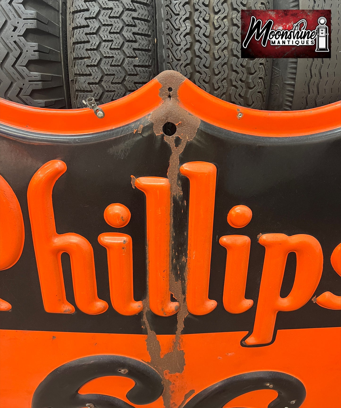 RARE Original 1950's PHILLIPS 66 Federal Porcelain Neon Sign - Shipping Available!