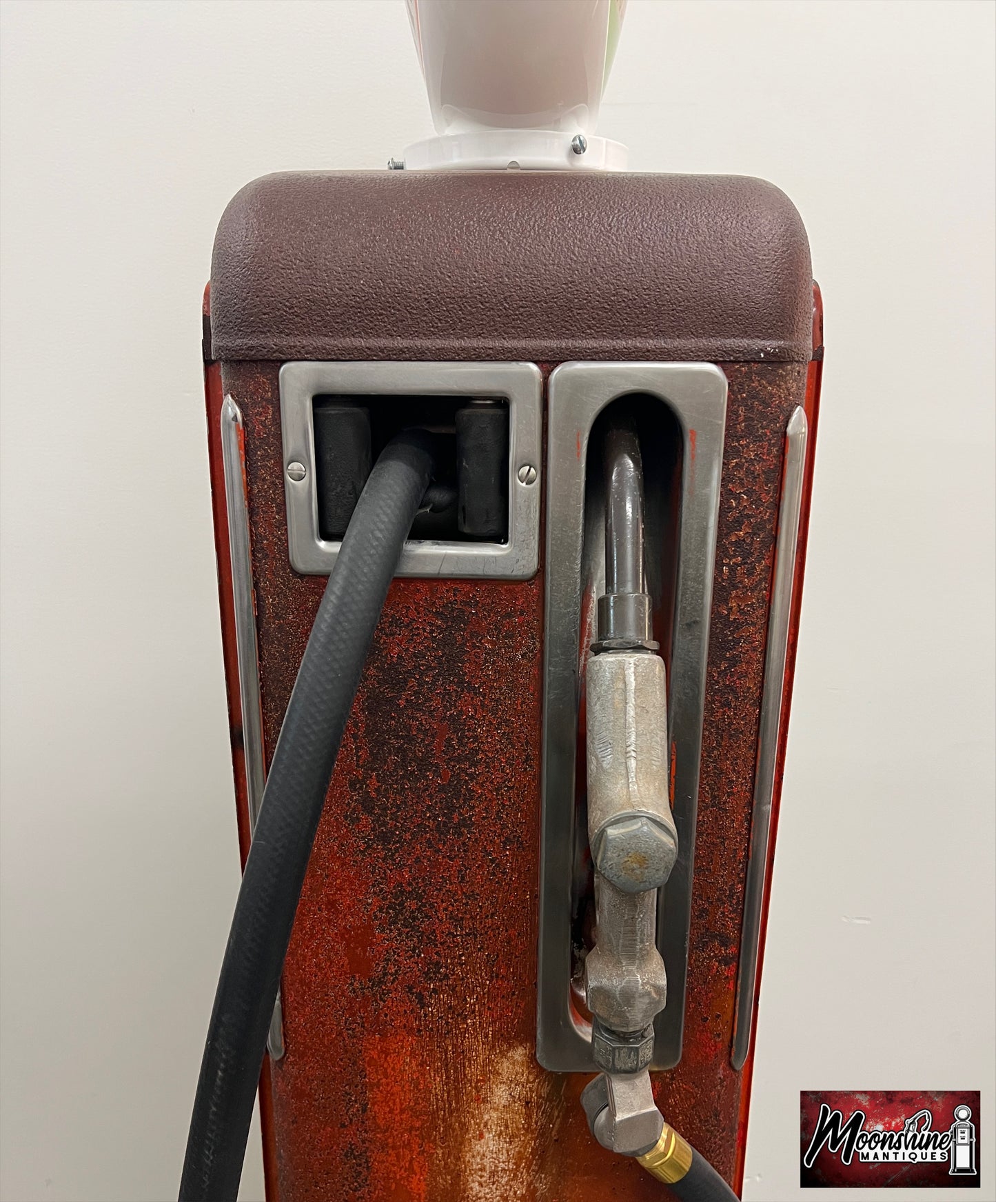 Rustoration 1950's TROPICAL GASOLINE Gilbarco Gas Pump w/ Shelves - Mancave Decor - Free Shipping!