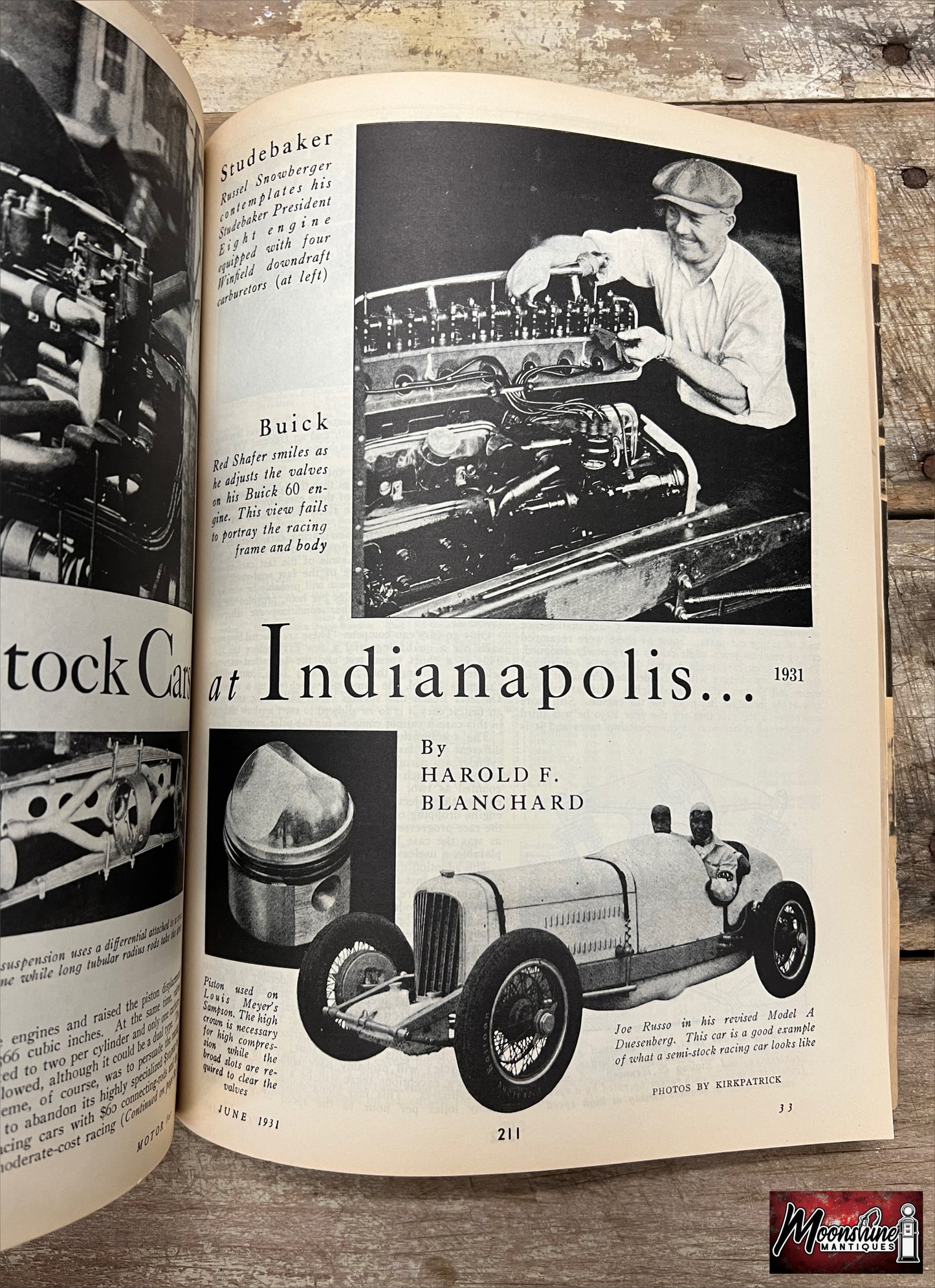 Floyd Clymer's 1946 Indianapolis 500 Race Yearbook - Free Shipping!