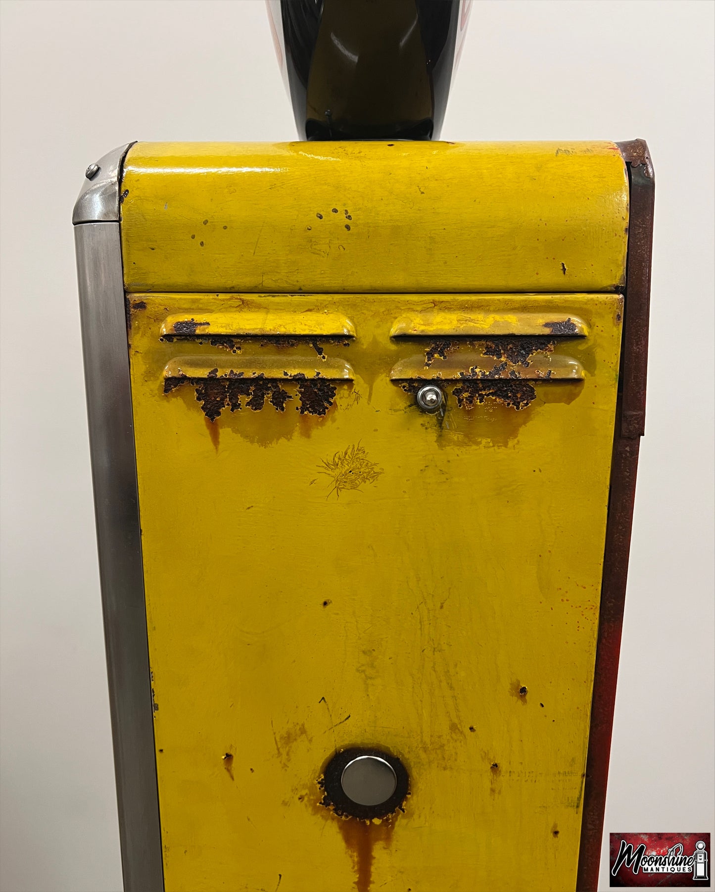 Rustoration 1940’s SUPER SHELL Bowser Gas Pump w/ Shelves - Mancave Decor - Free Shipping!