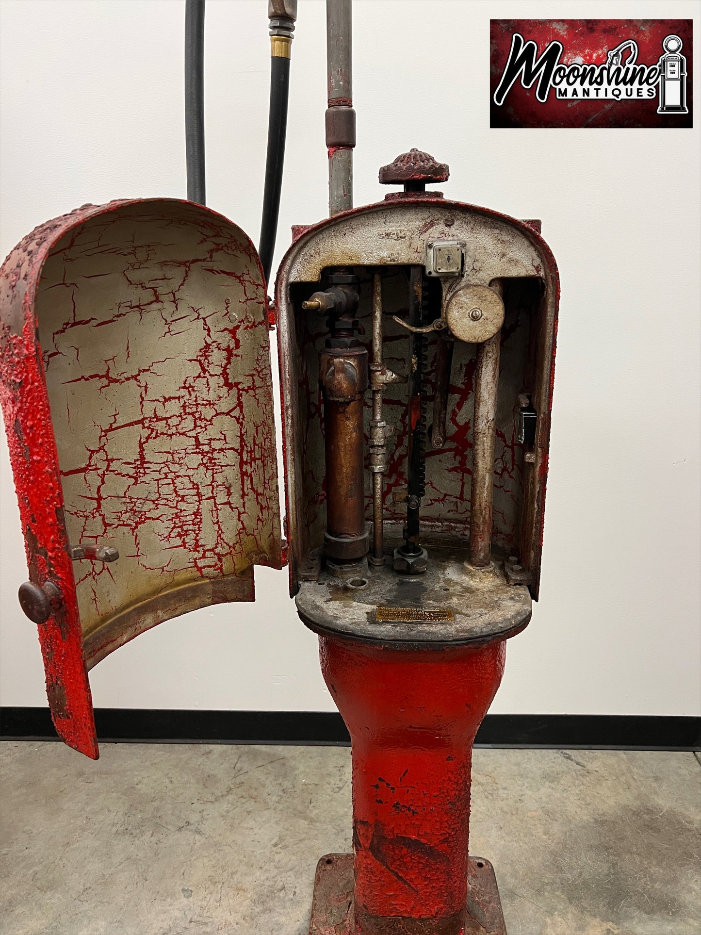 1908 Gilbert Barker G&B Model 88 Pre Visible Curb Gas Pump - Standard Oil Co. - Free Shipping!