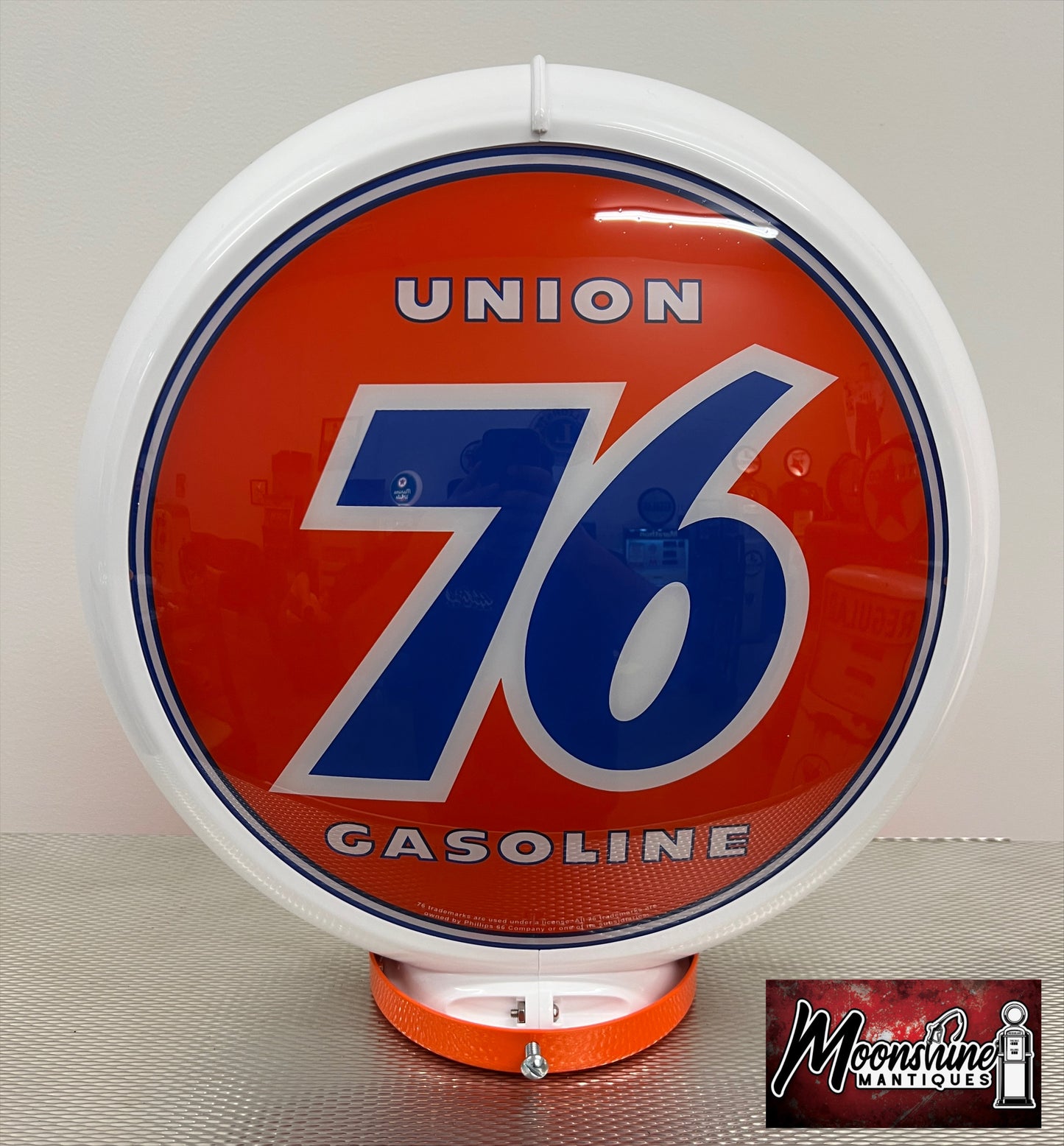 Custom 1960’s UNION 76 Tokheim Gas Pump w/ Display Shelves - Free Shipping!