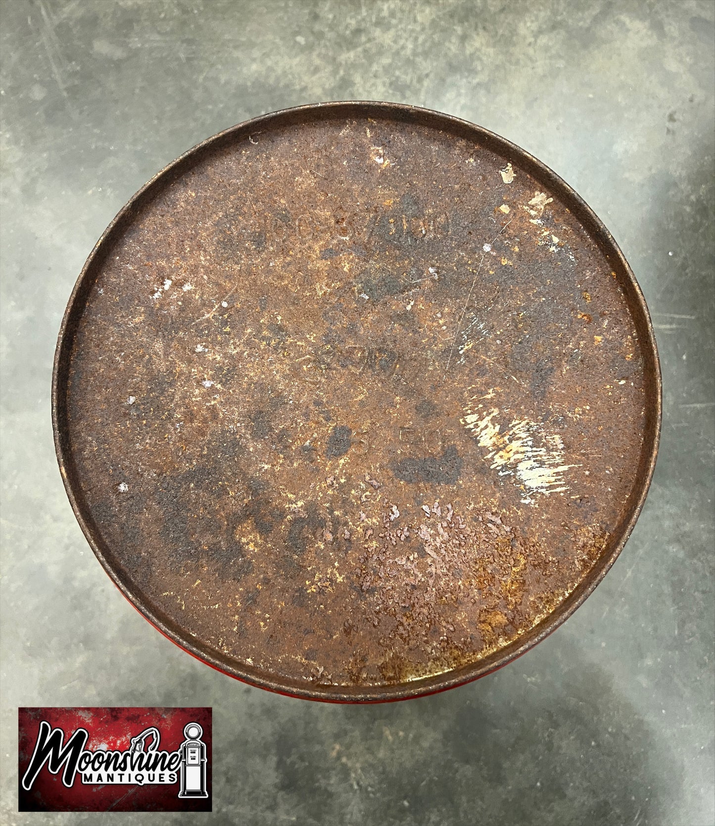 1950’s SHELL Gear Oil 5 Gallon Can - Gas & Oil - Free Shipping!