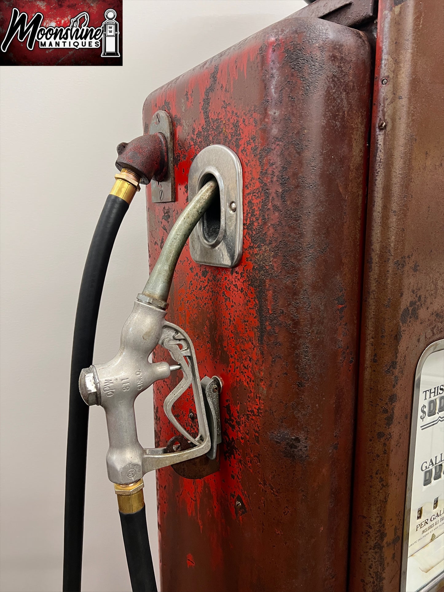 1940’s TEXACO FIRE CHIEF Wayne 70 Gas Pump - Rustoration - Shipping Available!