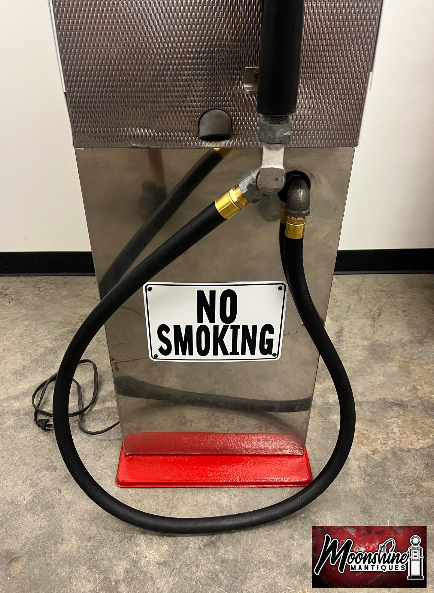 Custom 1960’s Chevrolet OK USED CARS Bennett Gas Pump w/ Display Shelves - Free Shipping!