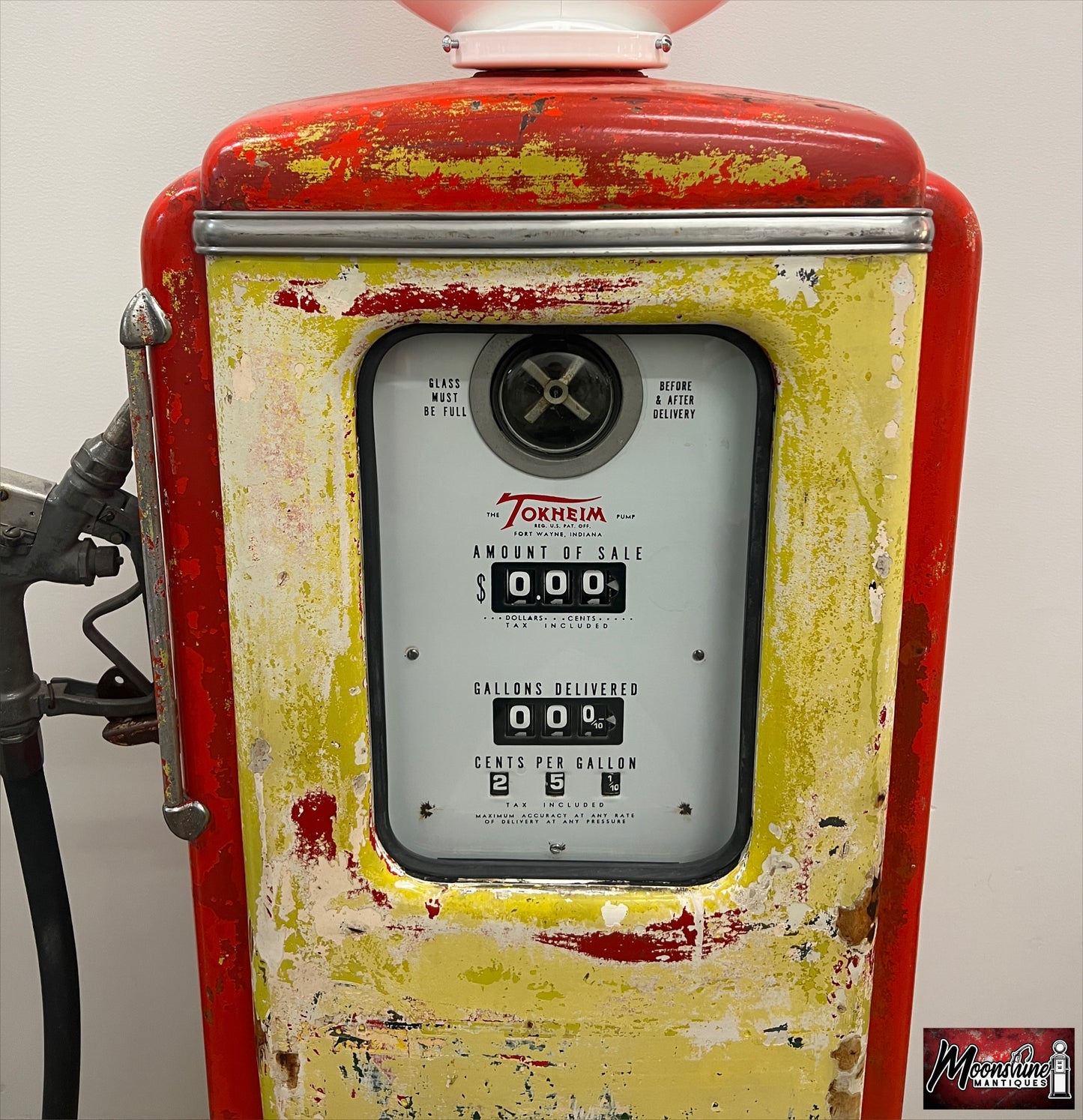 Rustoration 1940’s INDIAN GASOLINE Tokheim 39 Gas Pump - Gas & Oil - Shipping Available!
