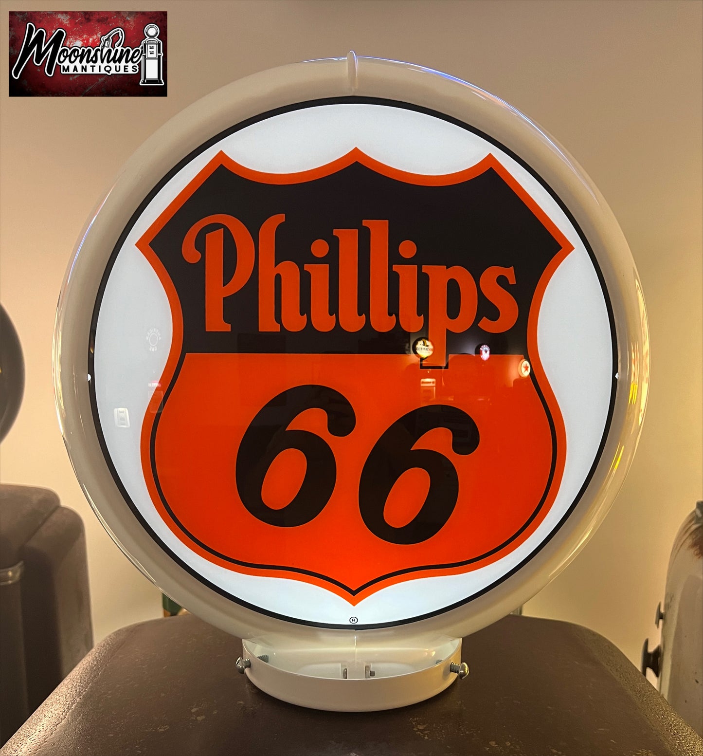 Rustoration 1950’s PHILLIPS 66 Gilbarco Gas Pump w/ Shelves - Free Shipping!
