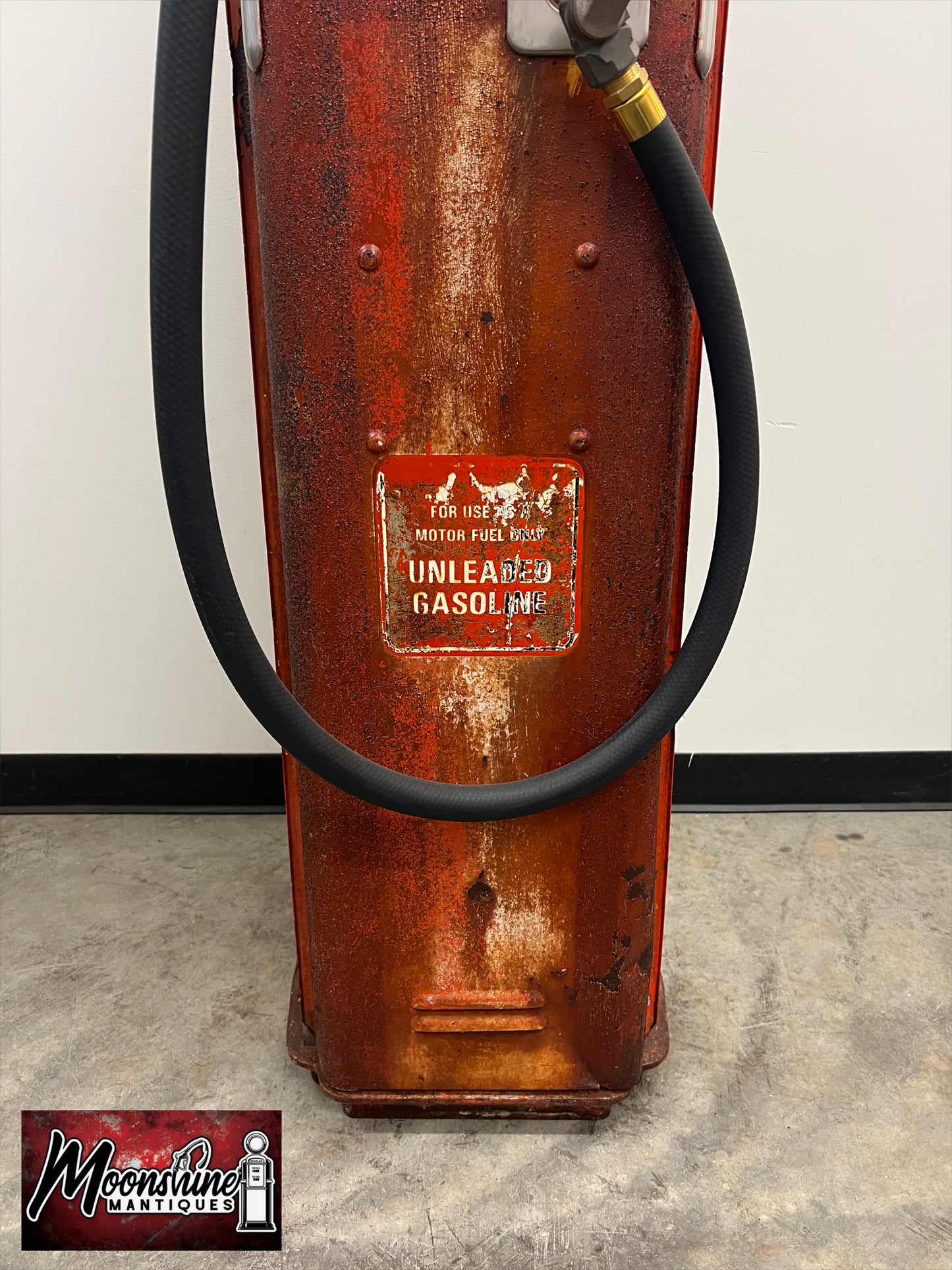1950’s INDIAN MOTORCYCLES Gilbarco Gas Pump w/ Custom Shelves - Rustoration - Free Shipping!