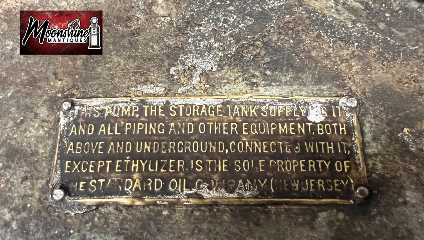 1908 Gilbert Barker G&B Model 88 Pre Visible Curb Gas Pump - Standard Oil Co. - Free Shipping!