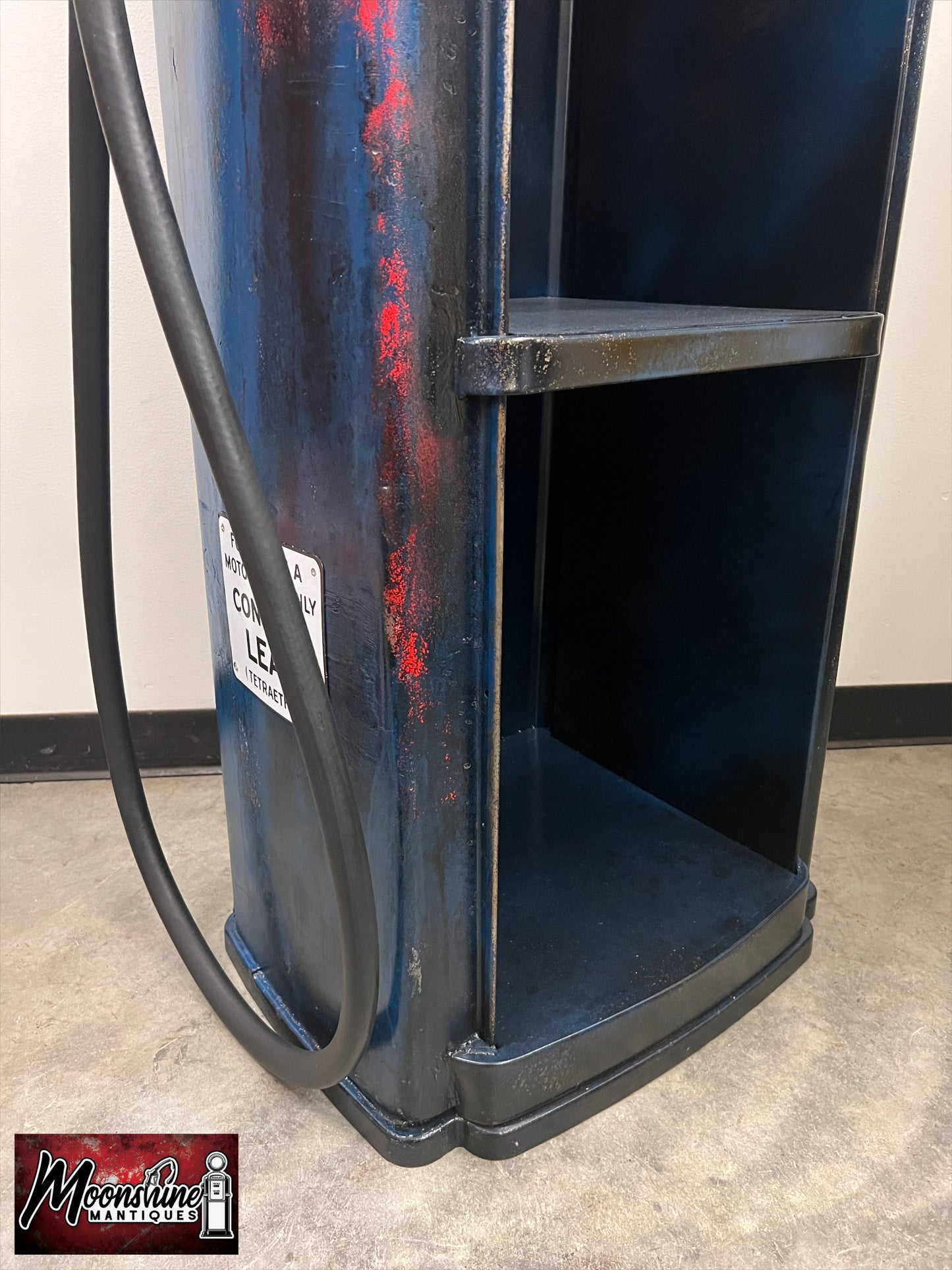 Rustoration 1950’s CHEVRON GASOLINE Tokheim Gas Pump w/ Shelves - Shipping Available!
