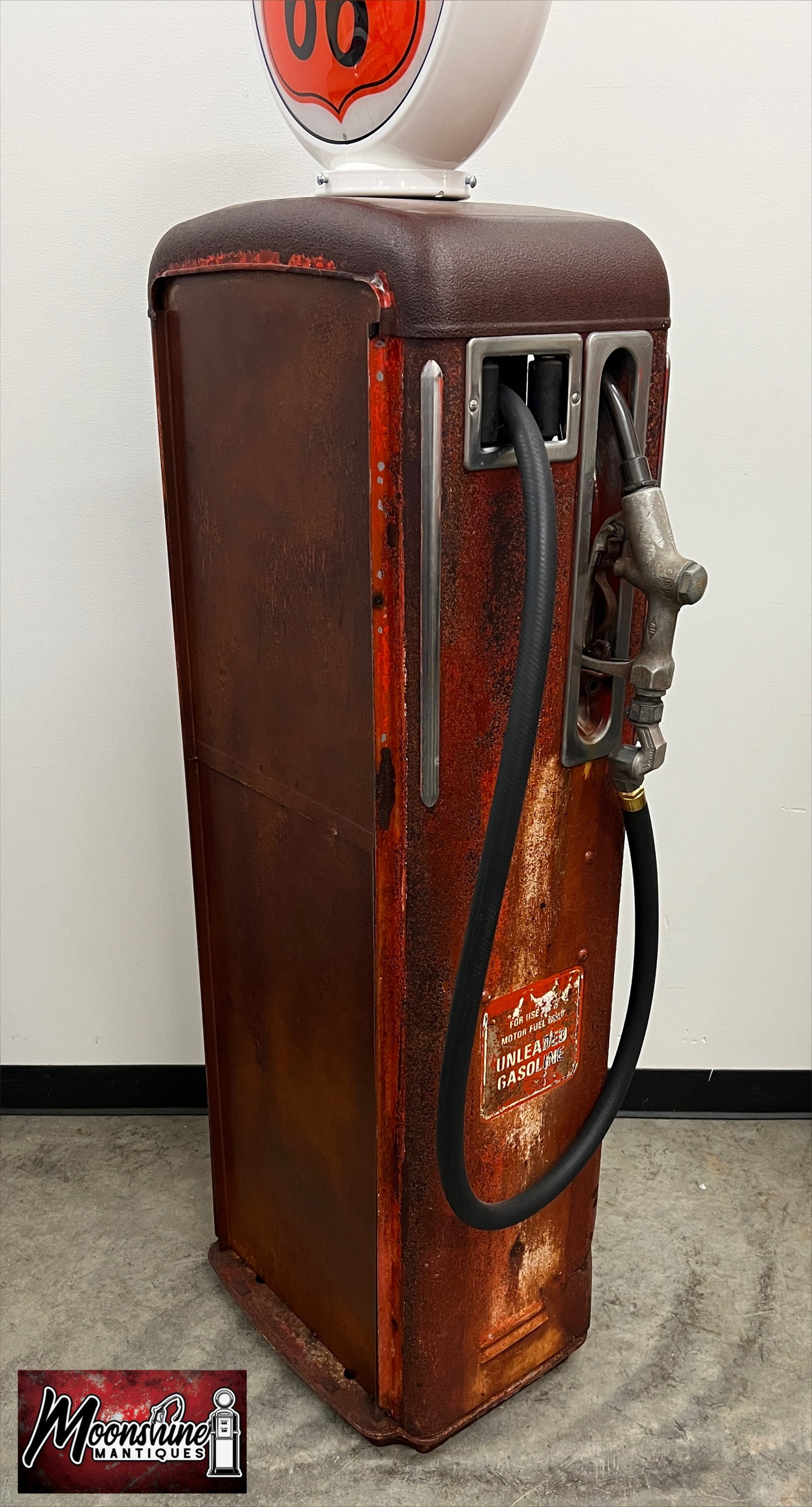 Rustoration 1950’s PHILLIPS 66 Gilbarco Gas Pump w/ Shelves - Free Shipping!