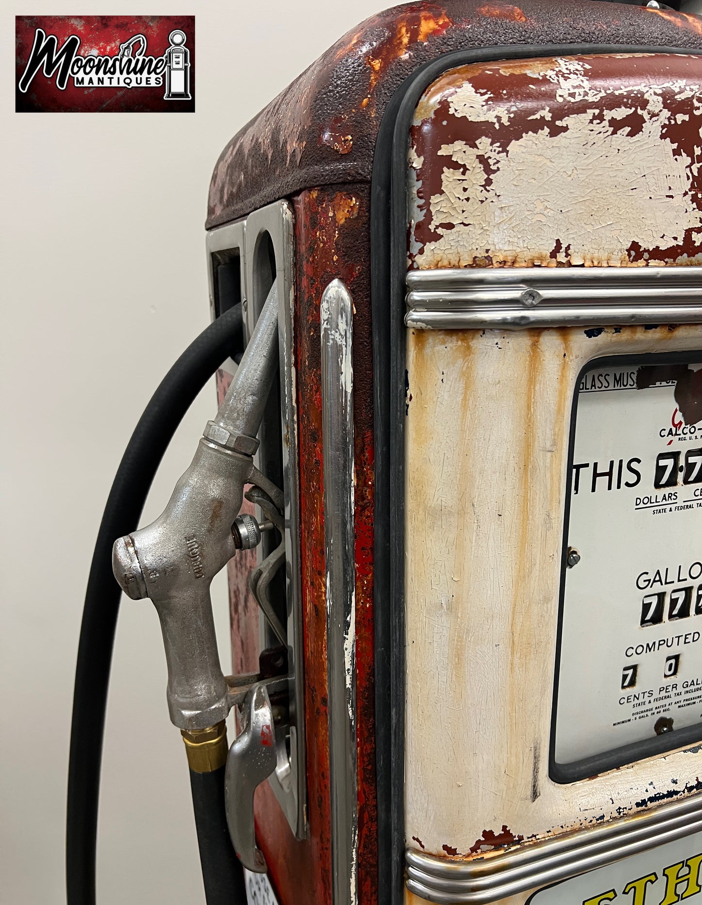 1950’s MOHAWK GASOLINE Gilbarco Gas Pump - Rustoration - Shipping Available!
