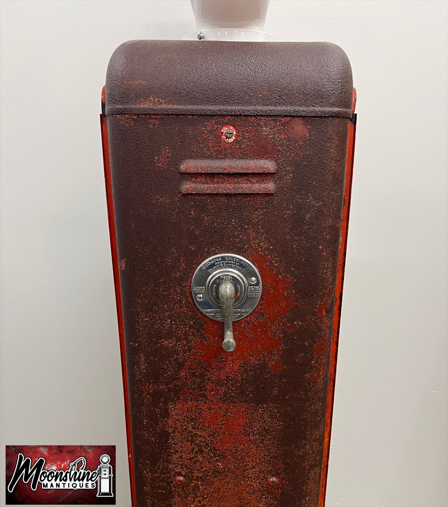 1950’s HARLEY DAVIDSON MOTORCYCLES Gilbarco Gas Pump w/ Shelves - Free Shipping!