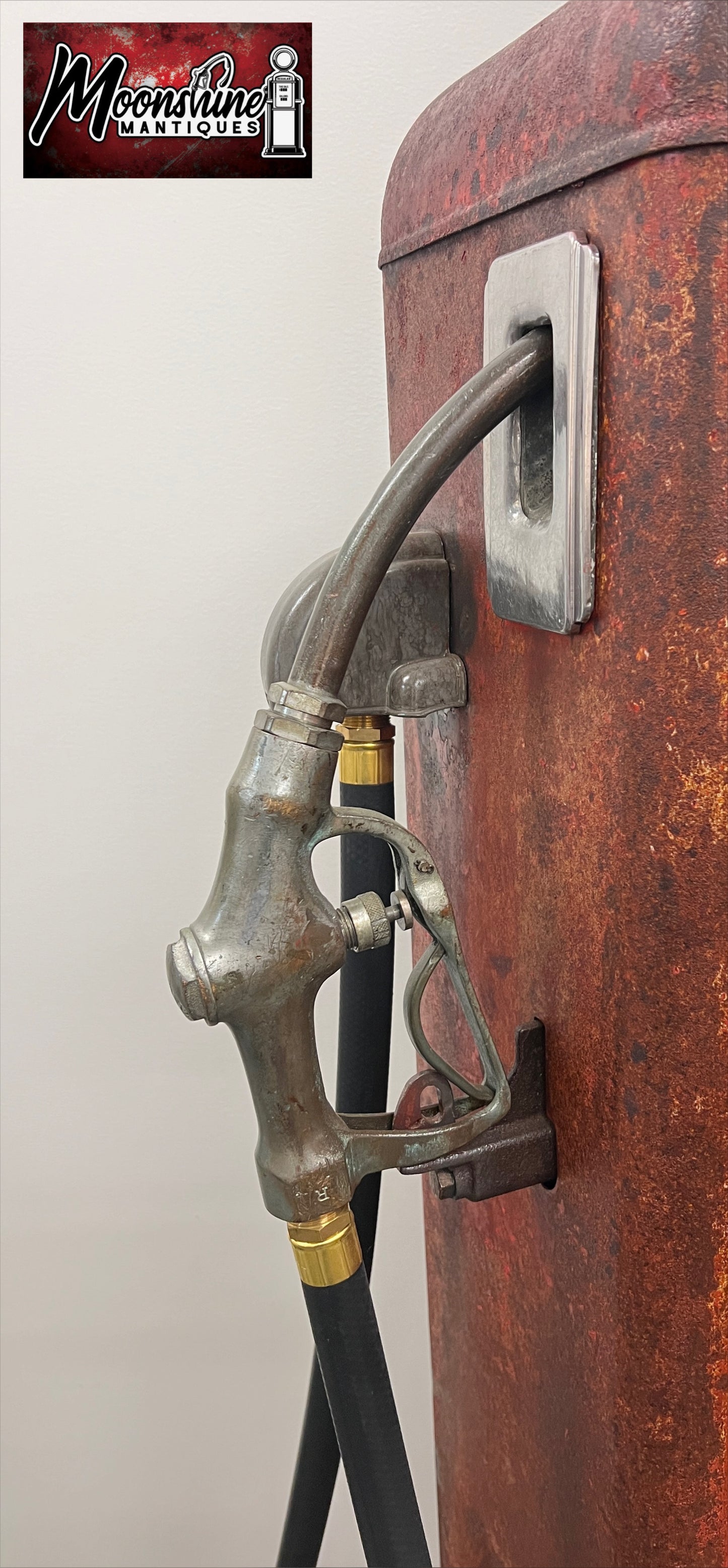 1930’s BUFFALO GASOLINE Gilbarco Gas Pump Wine Cabinet - Home / Bar Decor - Free Shipping!