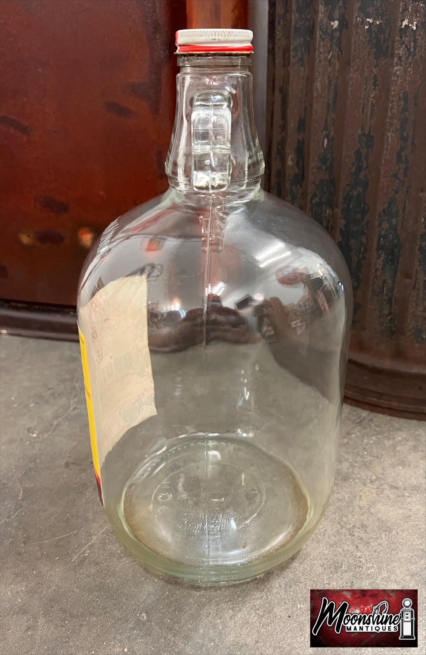 Vtg. Blackman's Root Beer Syrup 1 Gallon Bottle / Jug - Free Shipping!
