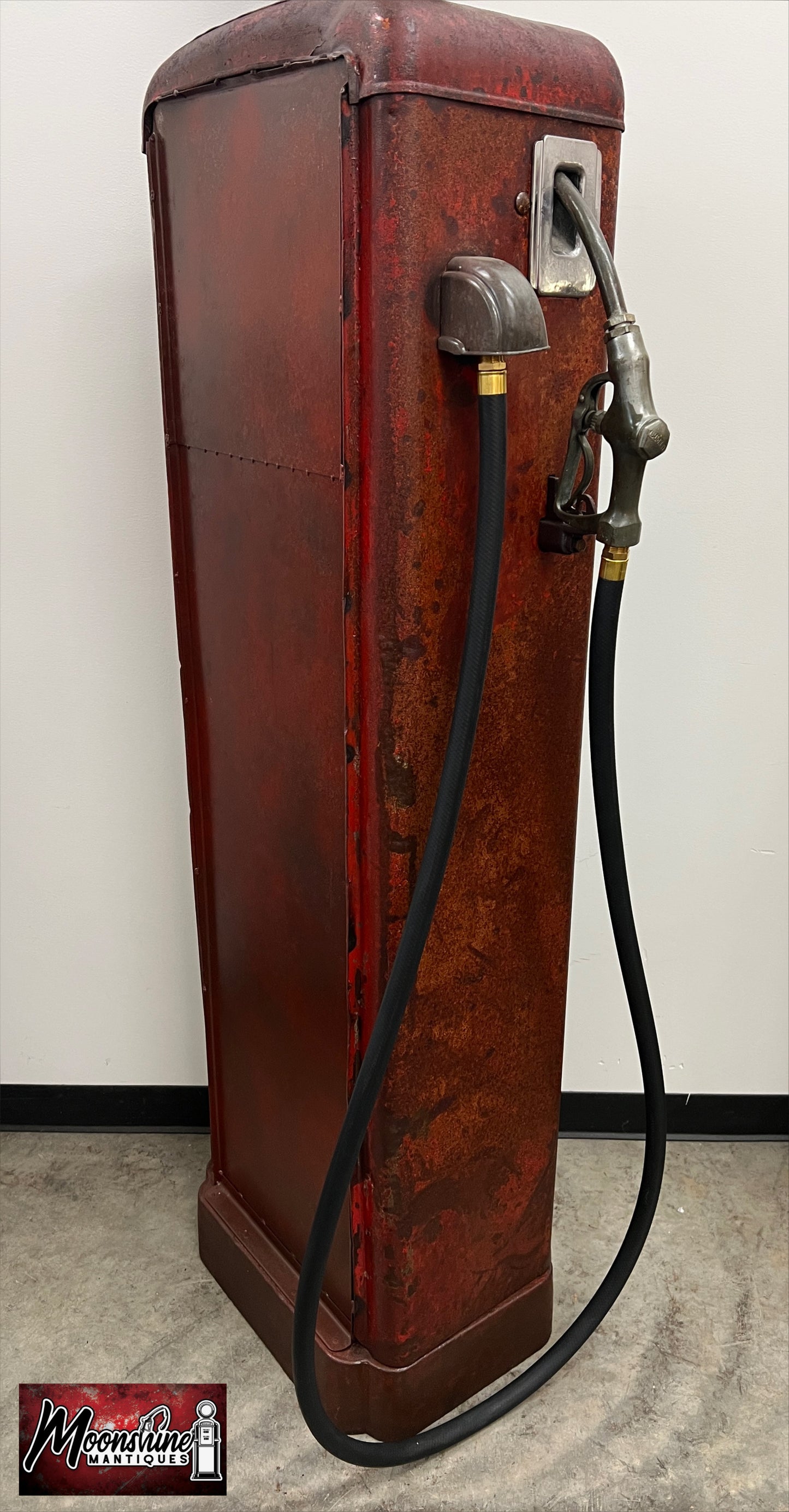 1930’s ROUTE 66 Gilbarco Gas Pump Wine Cabinet - Home / Bar Decor - Free Shipping!