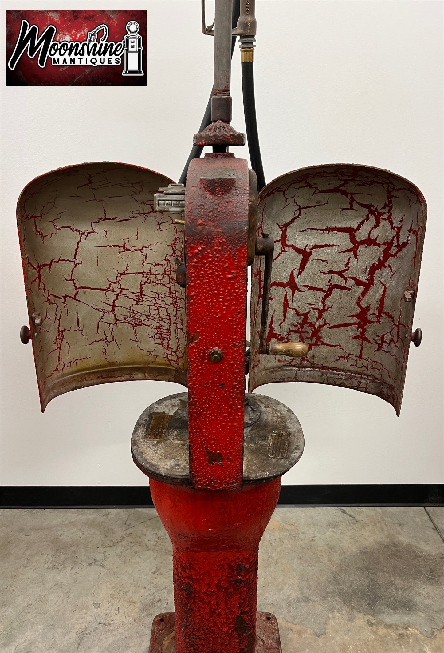 1908 Gilbert Barker G&B Model 88 Pre Visible Curb Gas Pump - Standard Oil Co. - Free Shipping!
