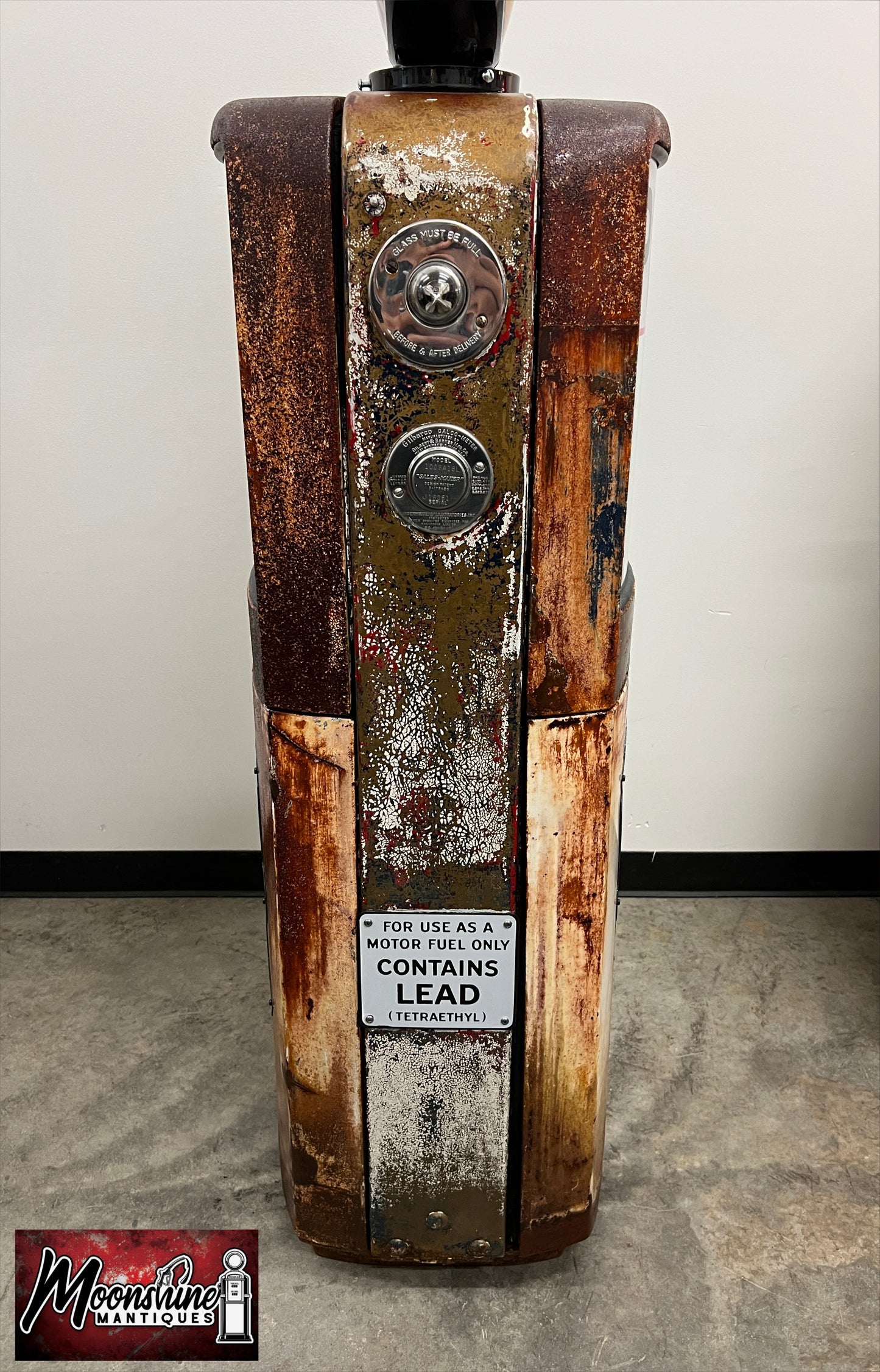 1950’s AMERICAN GASOLINE Rat Rod Garage Gilbarco Gas Pump - Rustoration - Shipping Available!
