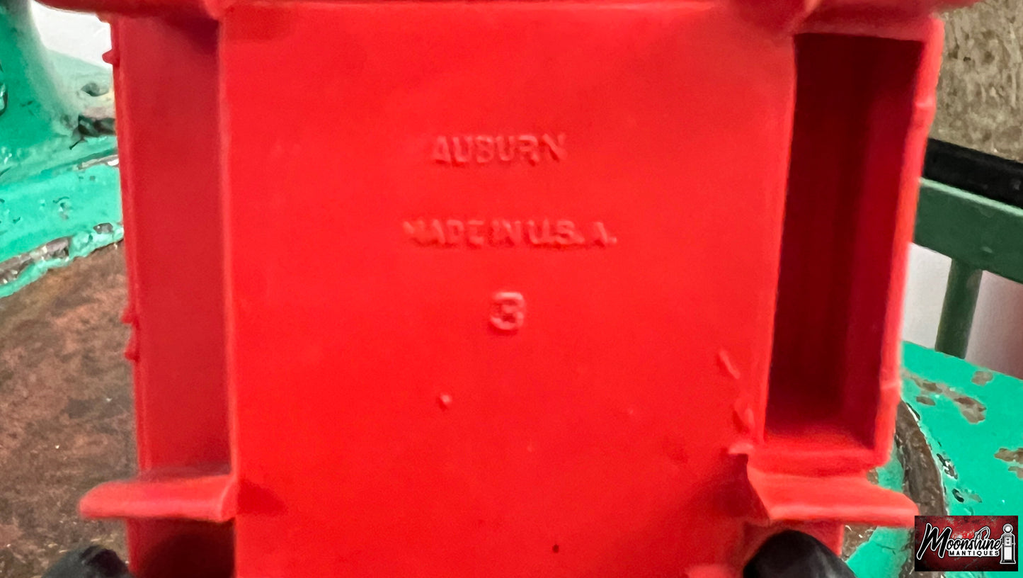 Vtg. 1950's AUBURN Toy Dump Truck - Made in USA - Free Shipping!