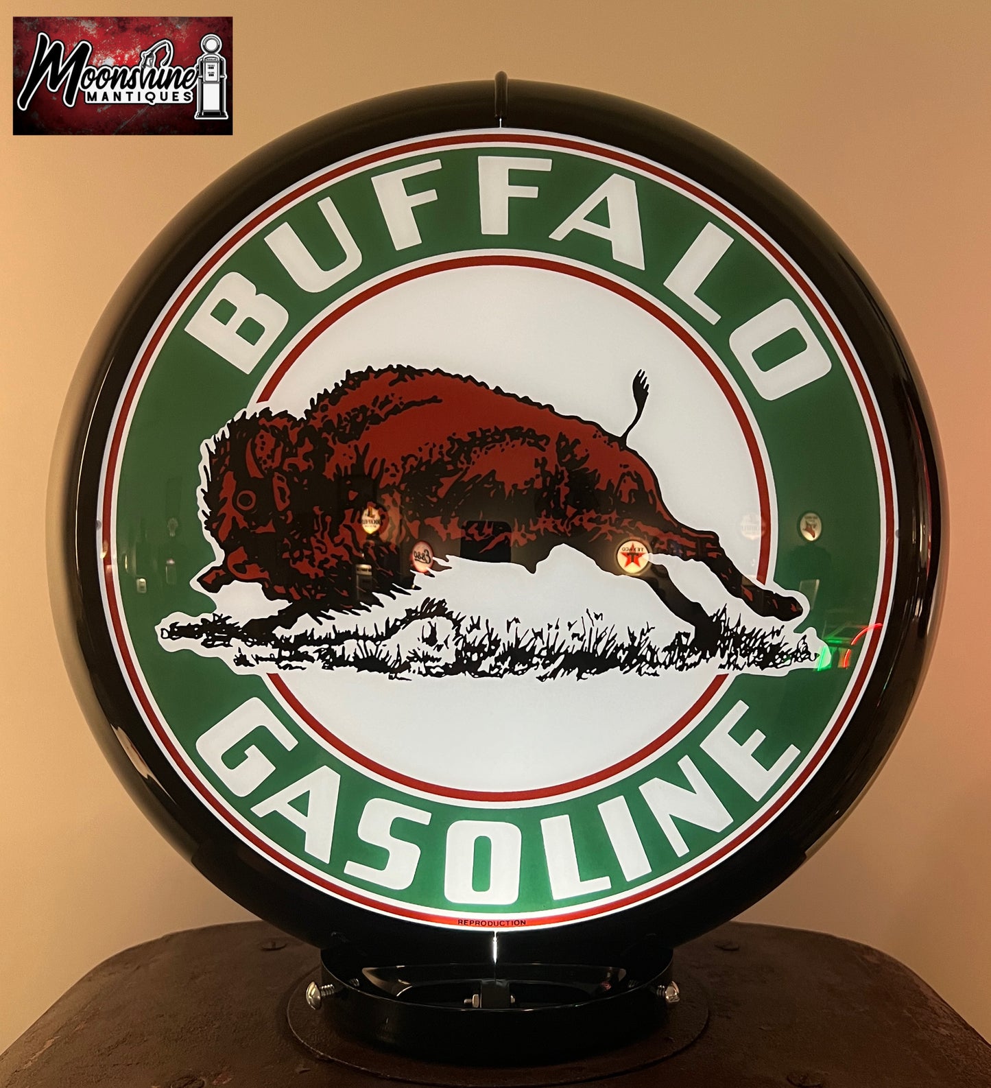 1930’s BUFFALO GASOLINE Gilbarco Gas Pump Wine Cabinet - Home / Bar Decor - Free Shipping!
