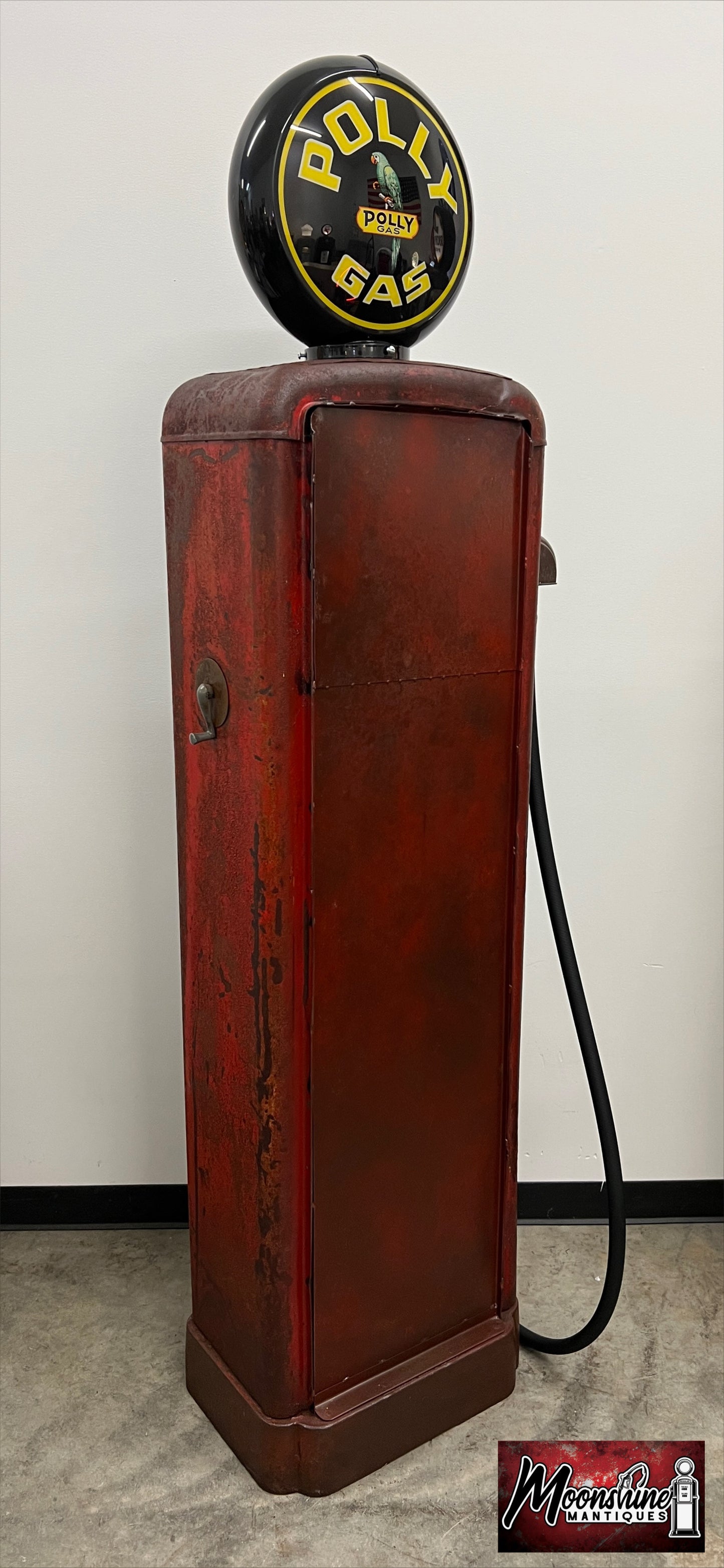 1930’s POLLY GAS Gilbarco Gas Pump Wine Cabinet - Home / Bar Decor - Free Shipping!
