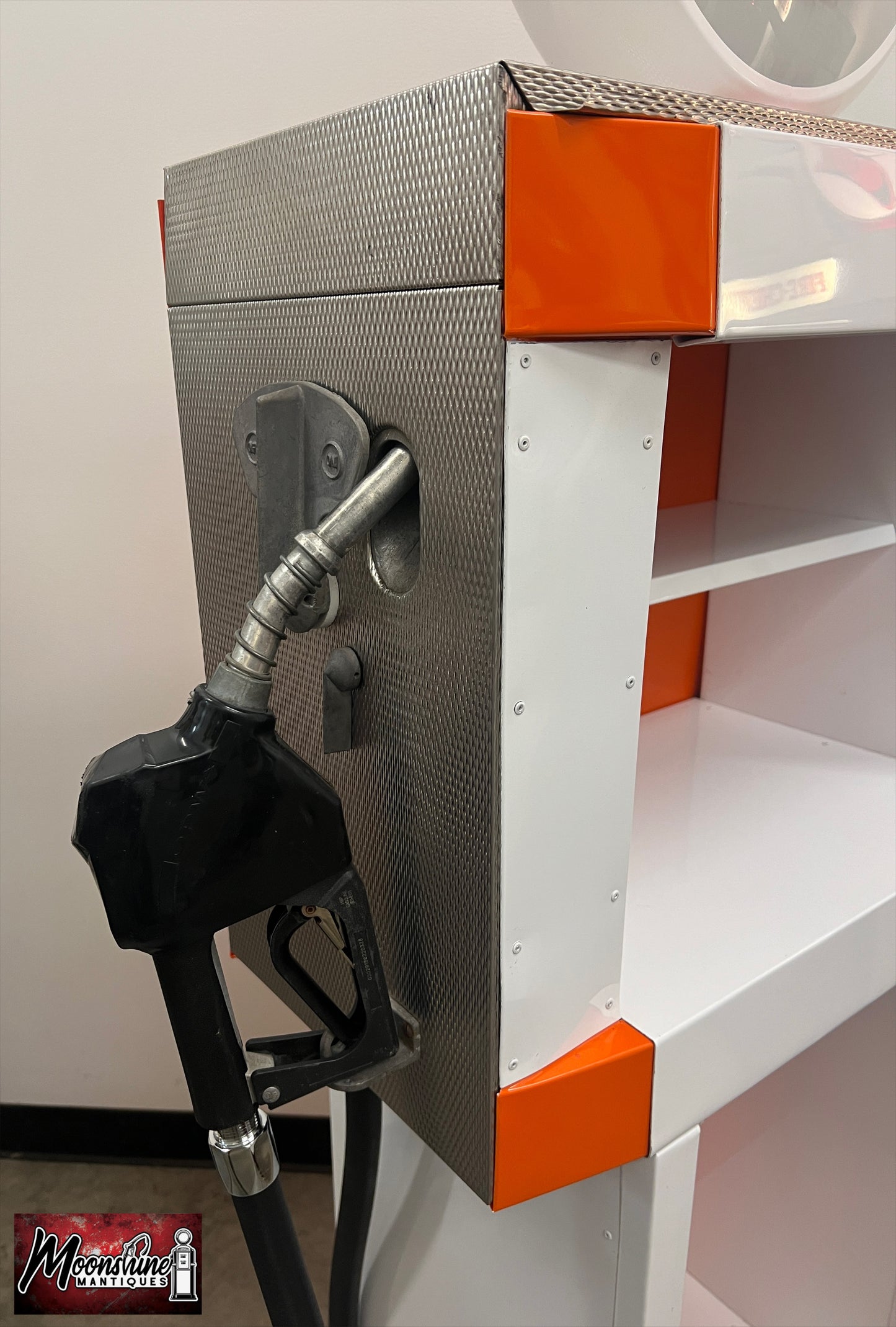 Custom 1960’s HARLEY DAVIDSON MOTORCYCLES Tokheim Gas Pump w/ Display Shelves - Free Shipping!